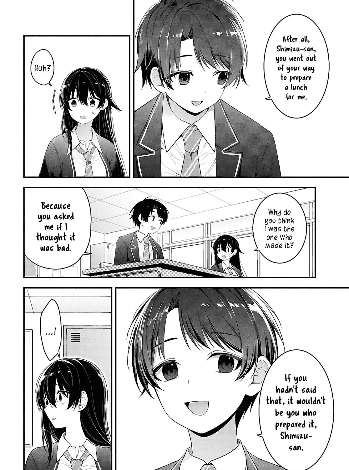The Yankee Shimizu-san Sitting Next to Me Has Dyed Her Hair Black Chapter 3 page 47 - 