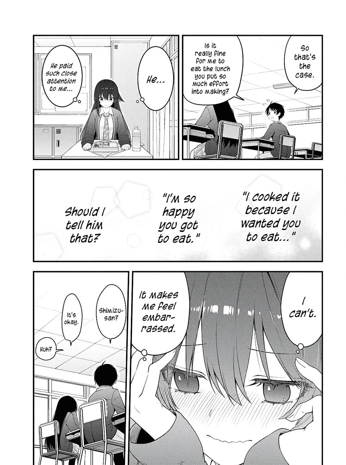 The Yankee Shimizu-san Sitting Next to Me Has Dyed Her Hair Black Chapter 3 page 49 - 