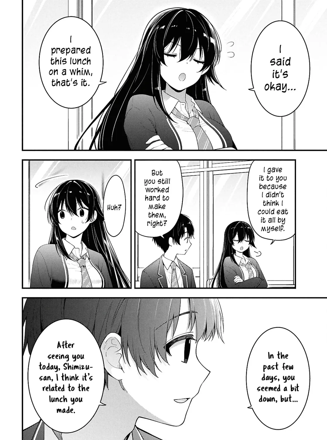 The Yankee Shimizu-san Sitting Next to Me Has Dyed Her Hair Black Chapter 3 page 51 - 