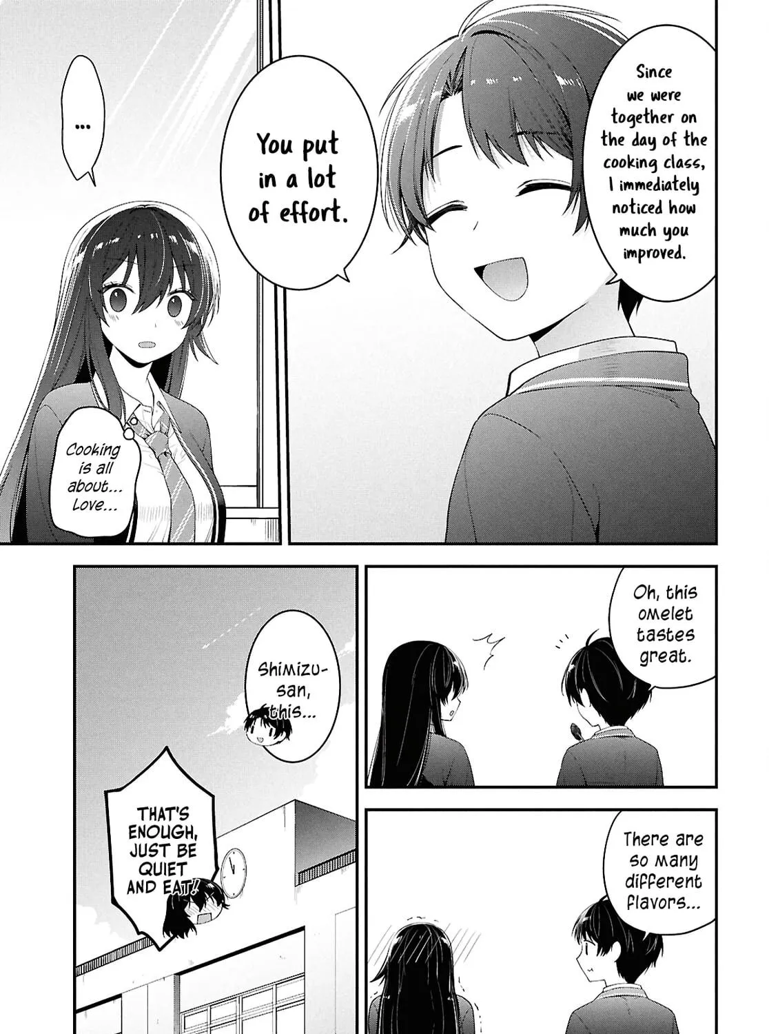 The Yankee Shimizu-san Sitting Next to Me Has Dyed Her Hair Black Chapter 3 page 53 - 