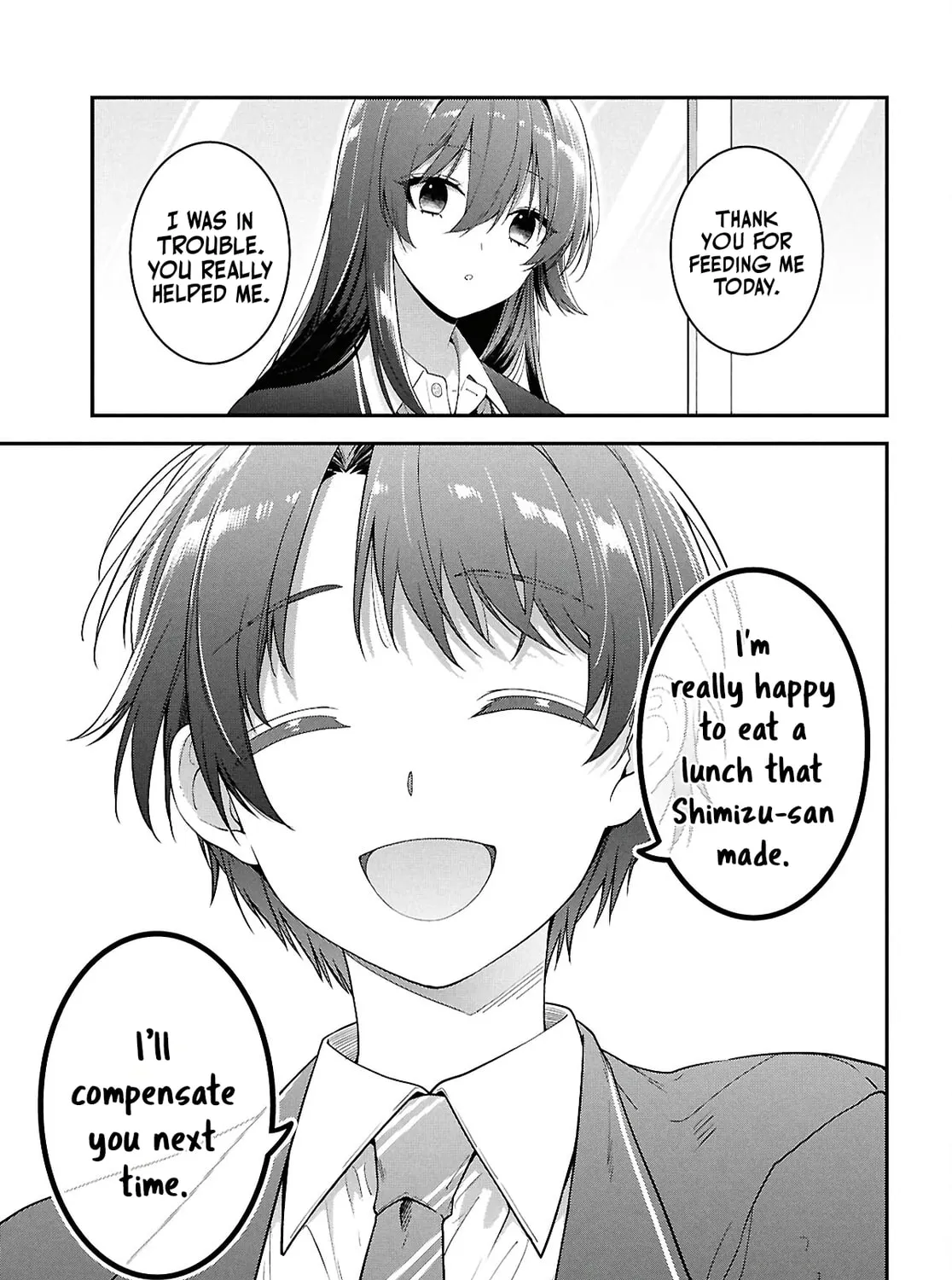 The Yankee Shimizu-san Sitting Next to Me Has Dyed Her Hair Black Chapter 3 page 57 - 