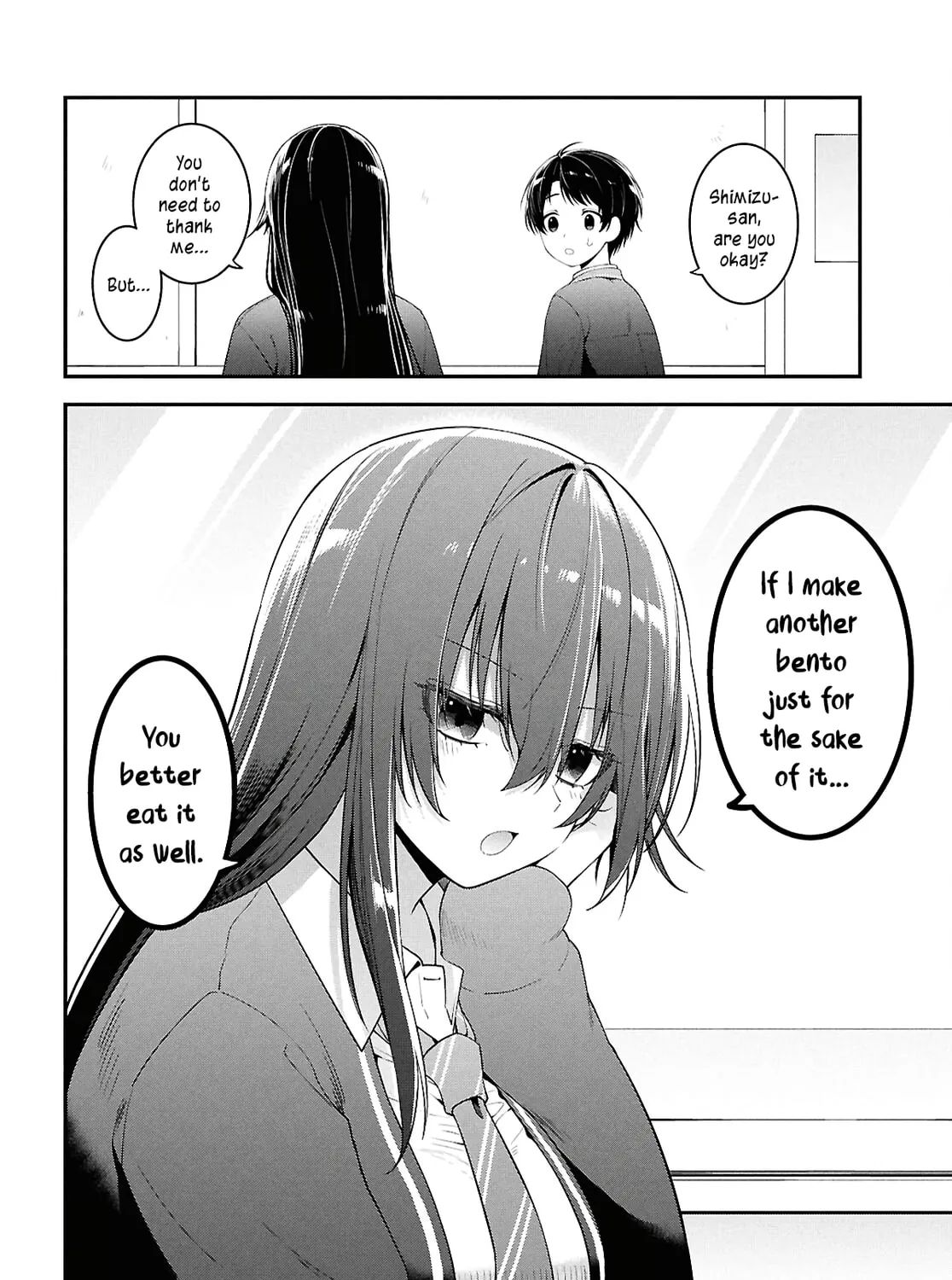 The Yankee Shimizu-san Sitting Next to Me Has Dyed Her Hair Black Chapter 3 page 60 - 