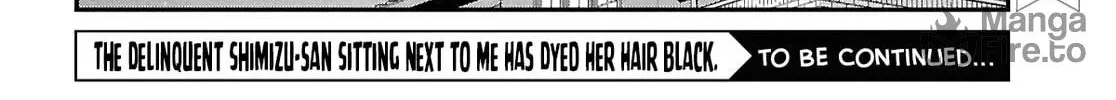 The Yankee Shimizu-san Sitting Next to Me Has Dyed Her Hair Black Chapter 3 page 65 - 