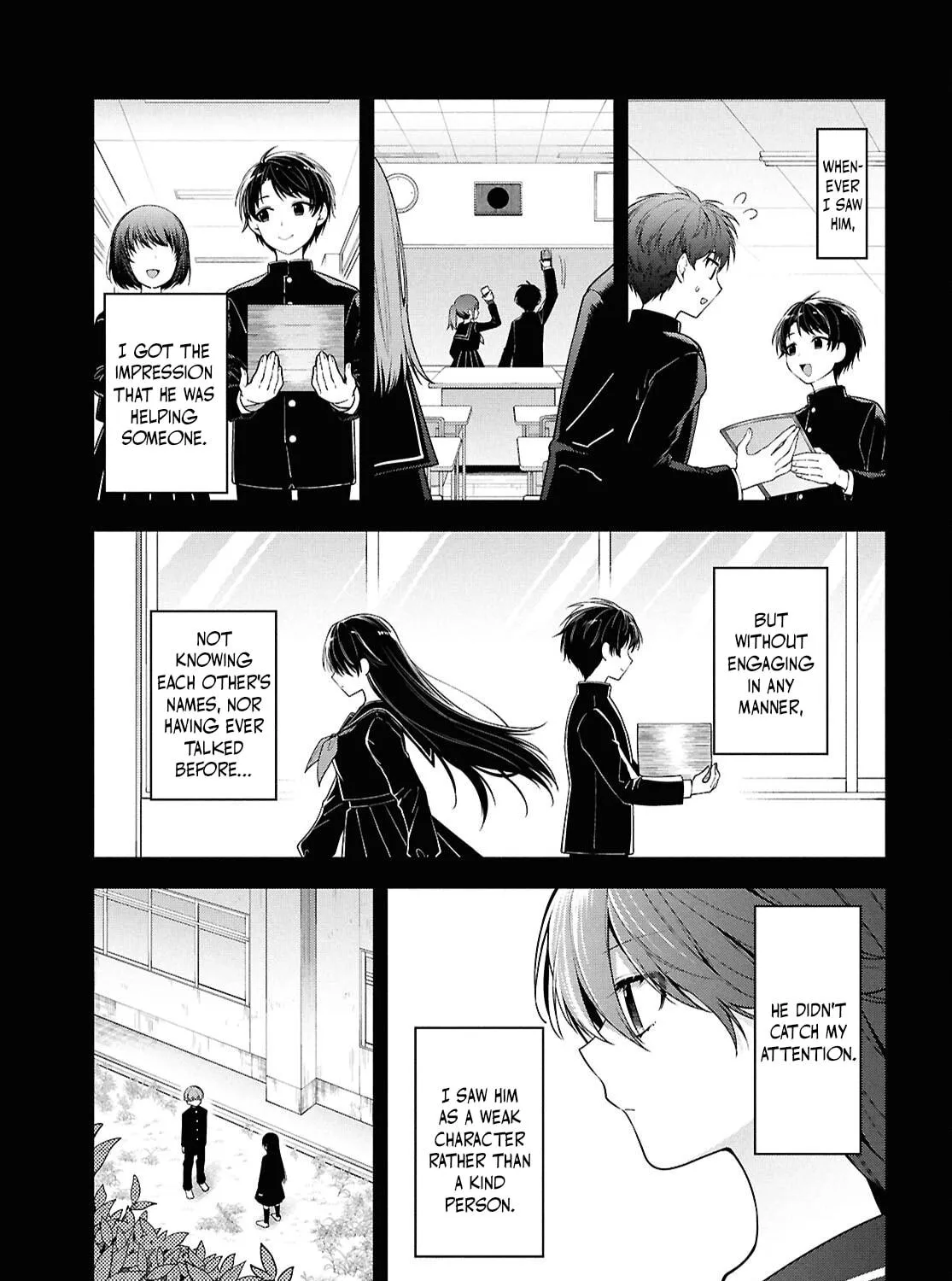 The Yankee Shimizu-san Sitting Next to Me Has Dyed Her Hair Black Chapter 4 page 17 - 