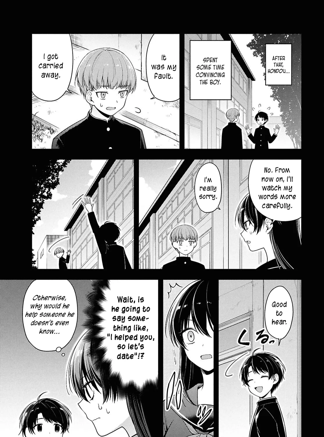 The Yankee Shimizu-san Sitting Next to Me Has Dyed Her Hair Black Chapter 4 page 31 - 