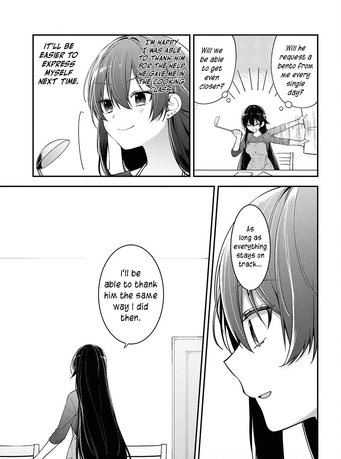 The Yankee Shimizu-san Sitting Next to Me Has Dyed Her Hair Black Chapter 4 page 5 - 