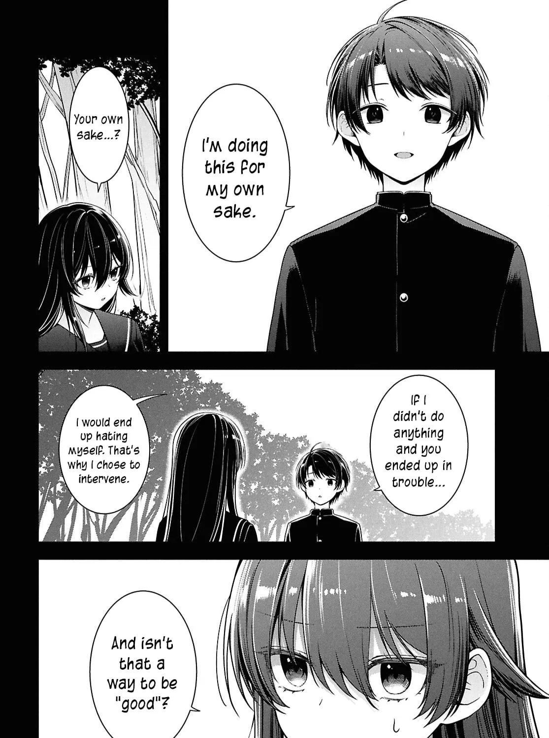 The Yankee Shimizu-san Sitting Next to Me Has Dyed Her Hair Black Chapter 4 page 41 - 