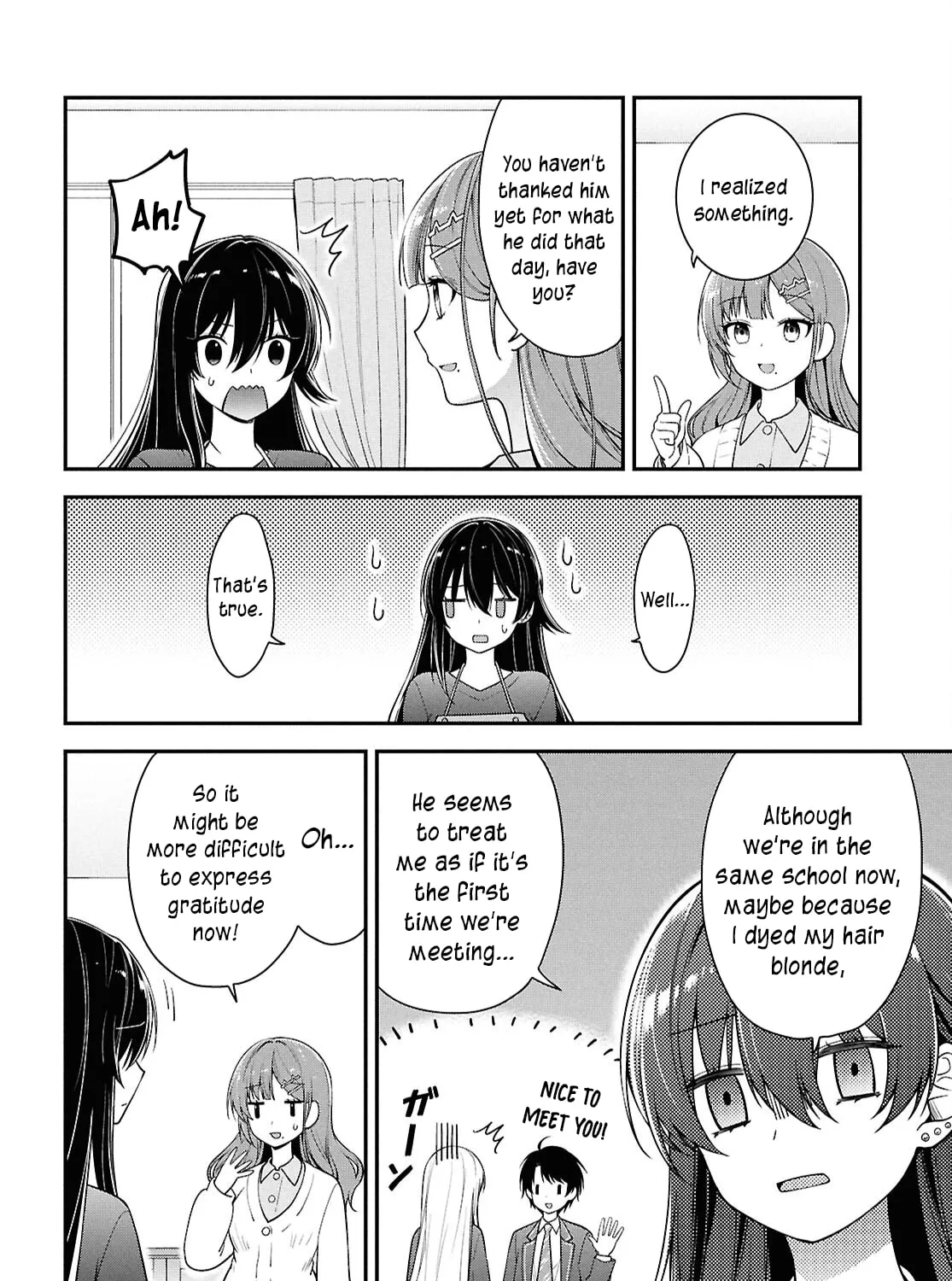 The Yankee Shimizu-san Sitting Next to Me Has Dyed Her Hair Black Chapter 4 page 51 - 