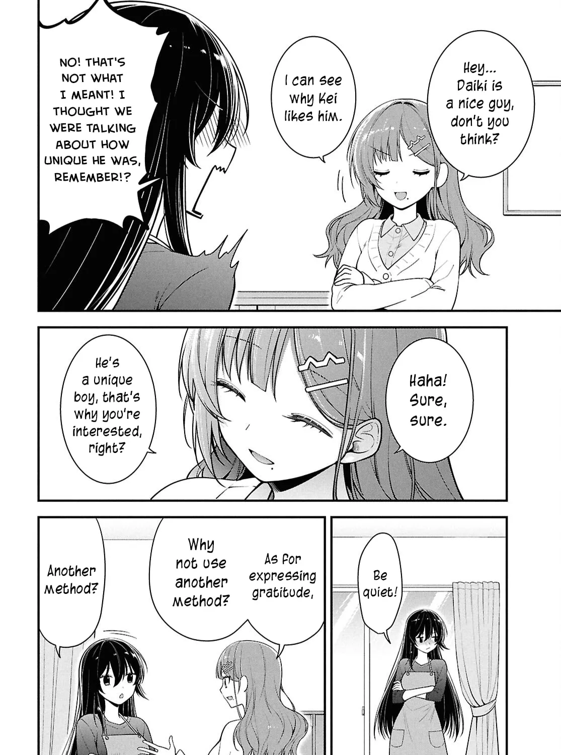 The Yankee Shimizu-san Sitting Next to Me Has Dyed Her Hair Black Chapter 4 page 55 - 