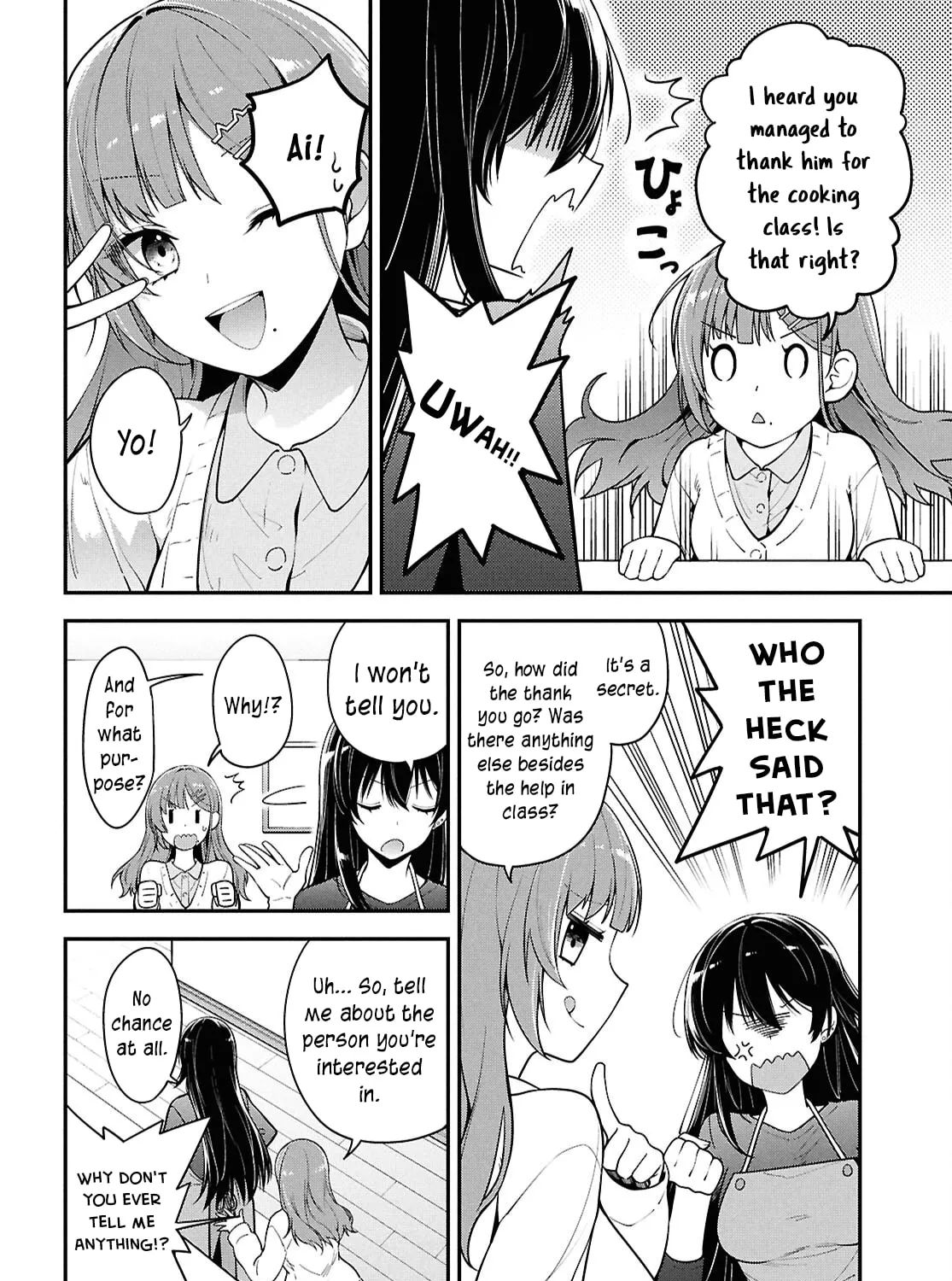 The Yankee Shimizu-san Sitting Next to Me Has Dyed Her Hair Black Chapter 4 page 7 - 
