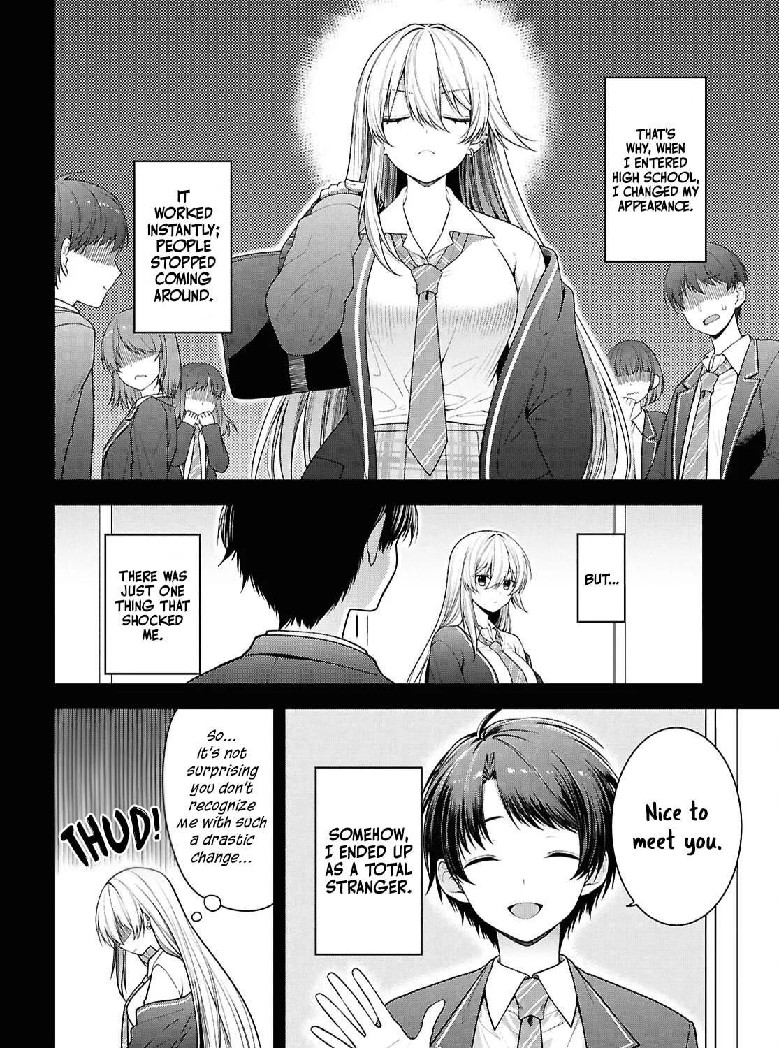 The Yankee Shimizu-san Sitting Next to Me Has Dyed Her Hair Black Chapter 5 page 2 - 