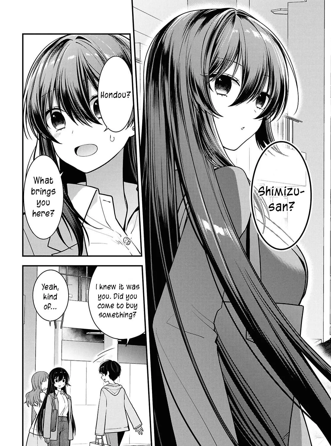 The Yankee Shimizu-san Sitting Next to Me Has Dyed Her Hair Black Chapter 5 page 18 - 