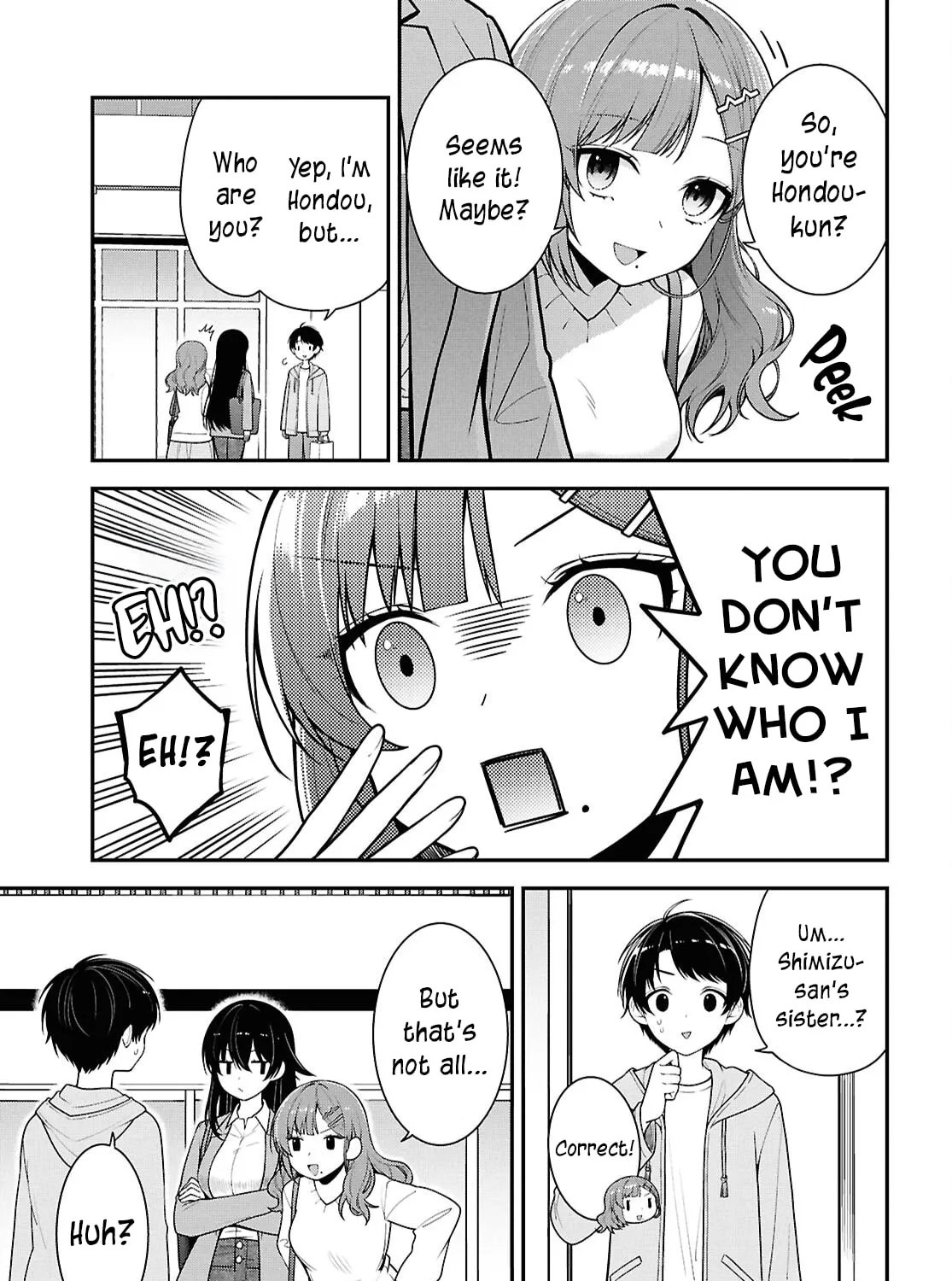 The Yankee Shimizu-san Sitting Next to Me Has Dyed Her Hair Black Chapter 5 page 20 - 