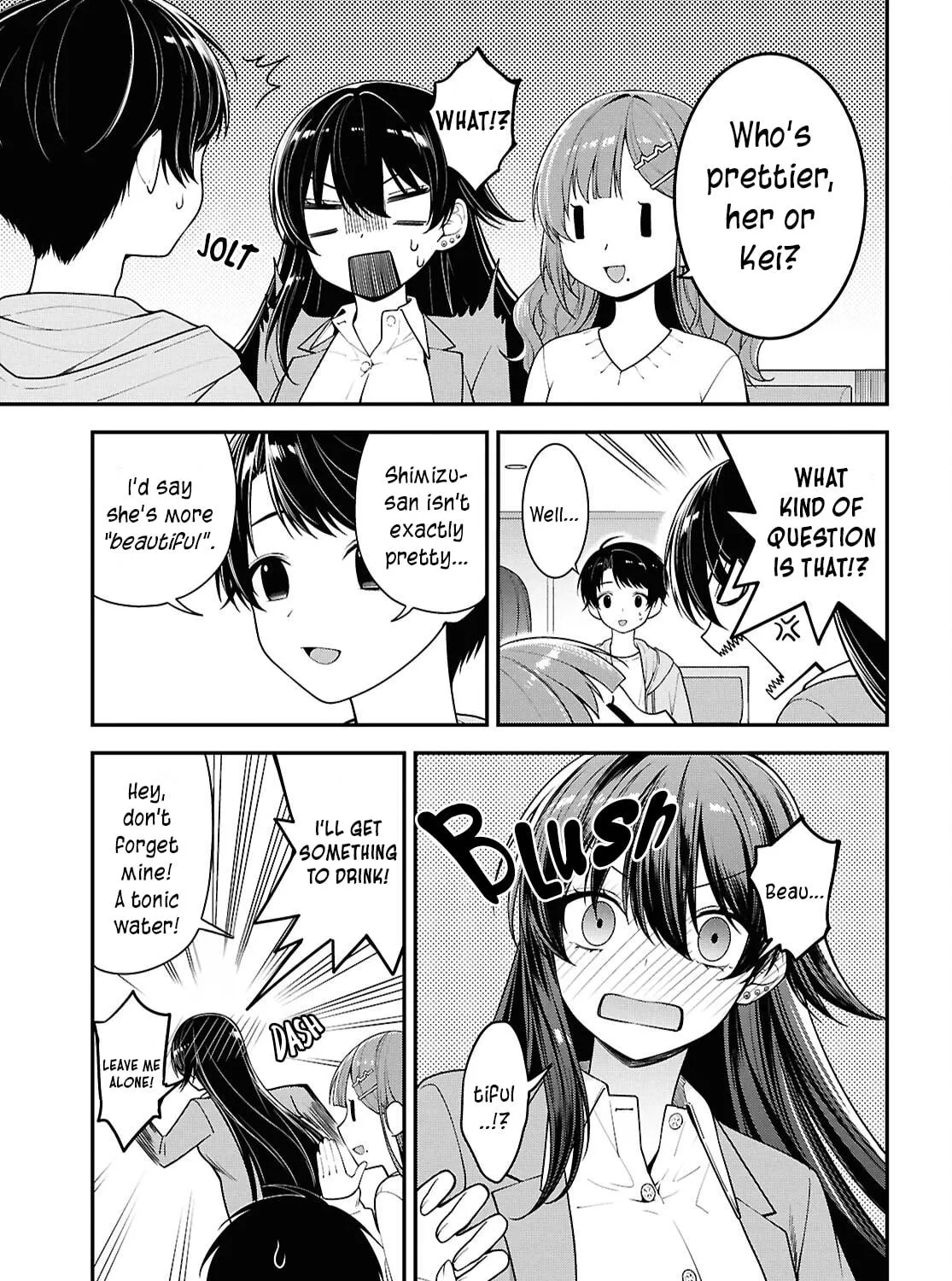 The Yankee Shimizu-san Sitting Next to Me Has Dyed Her Hair Black Chapter 5 page 28 - 