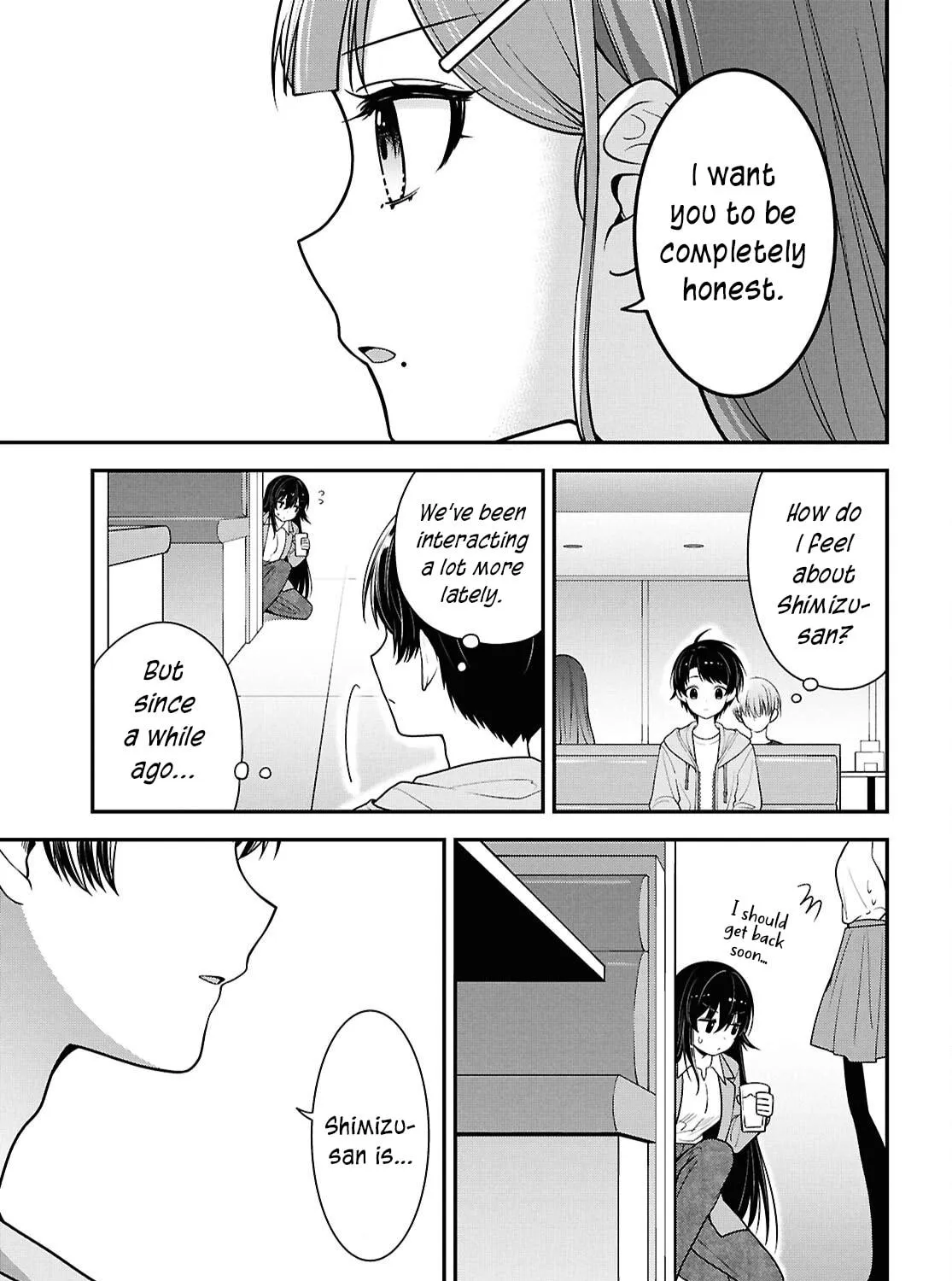 The Yankee Shimizu-san Sitting Next to Me Has Dyed Her Hair Black Chapter 5 page 40 - 