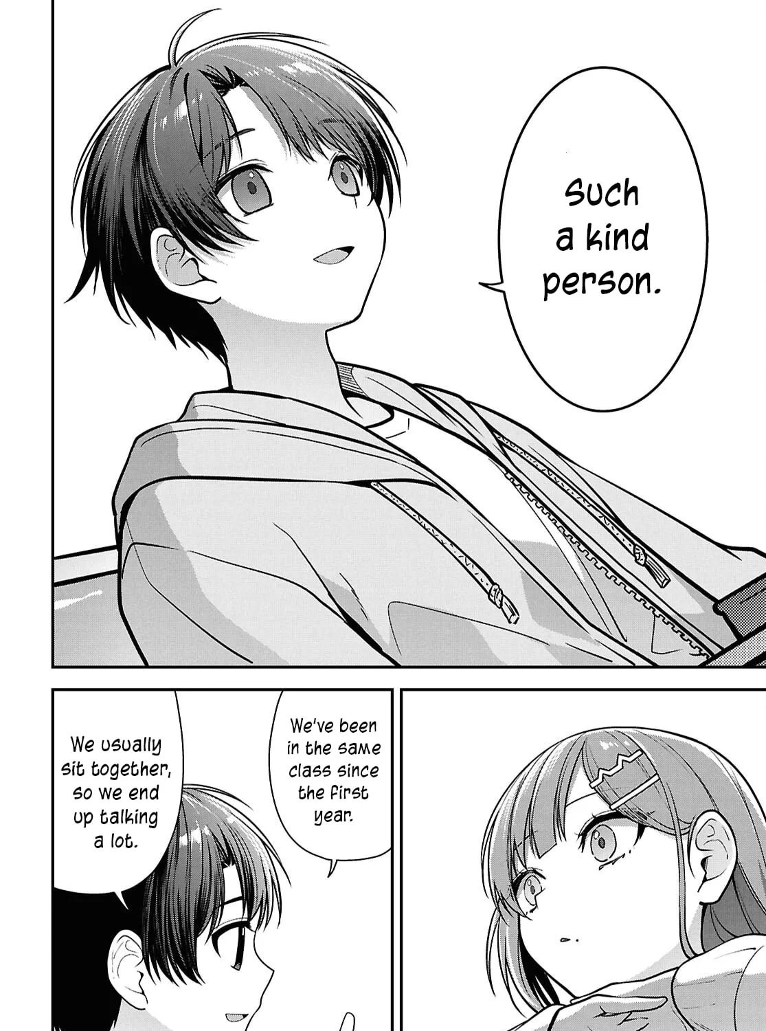 The Yankee Shimizu-san Sitting Next to Me Has Dyed Her Hair Black Chapter 5 page 42 - 