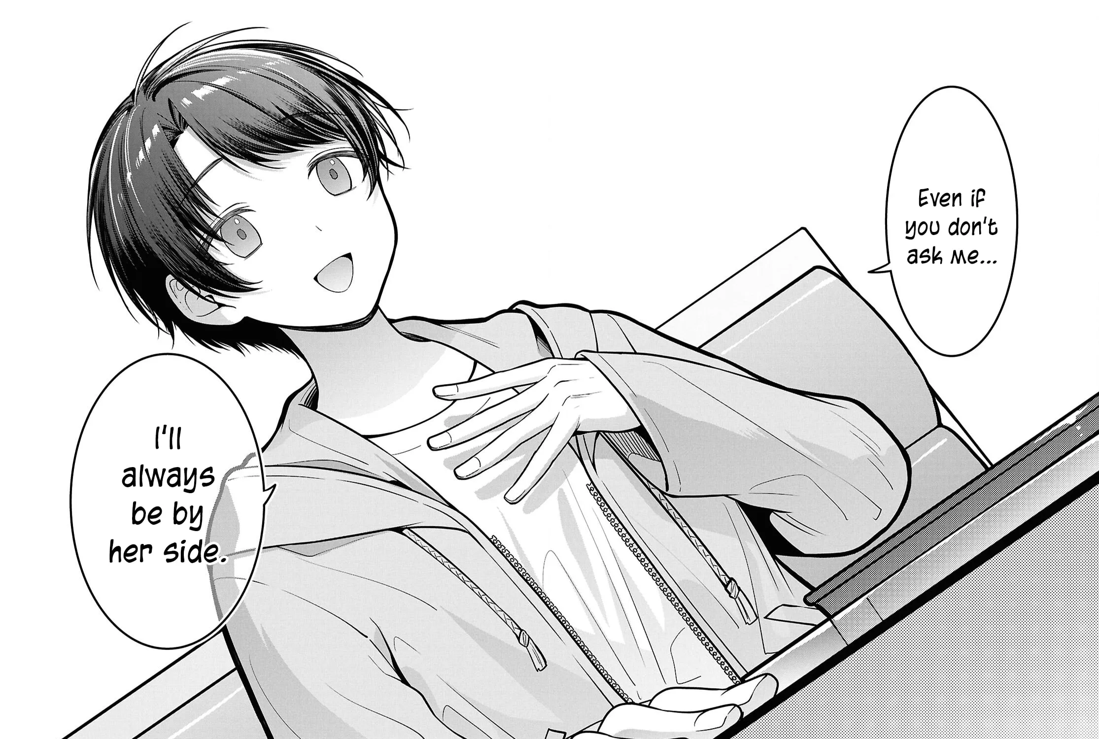 The Yankee Shimizu-san Sitting Next to Me Has Dyed Her Hair Black Chapter 5 page 50 - 