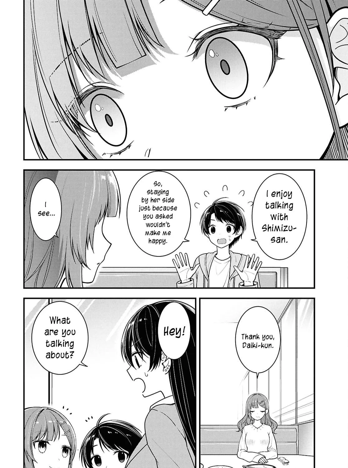 The Yankee Shimizu-san Sitting Next to Me Has Dyed Her Hair Black Chapter 5 page 52 - 