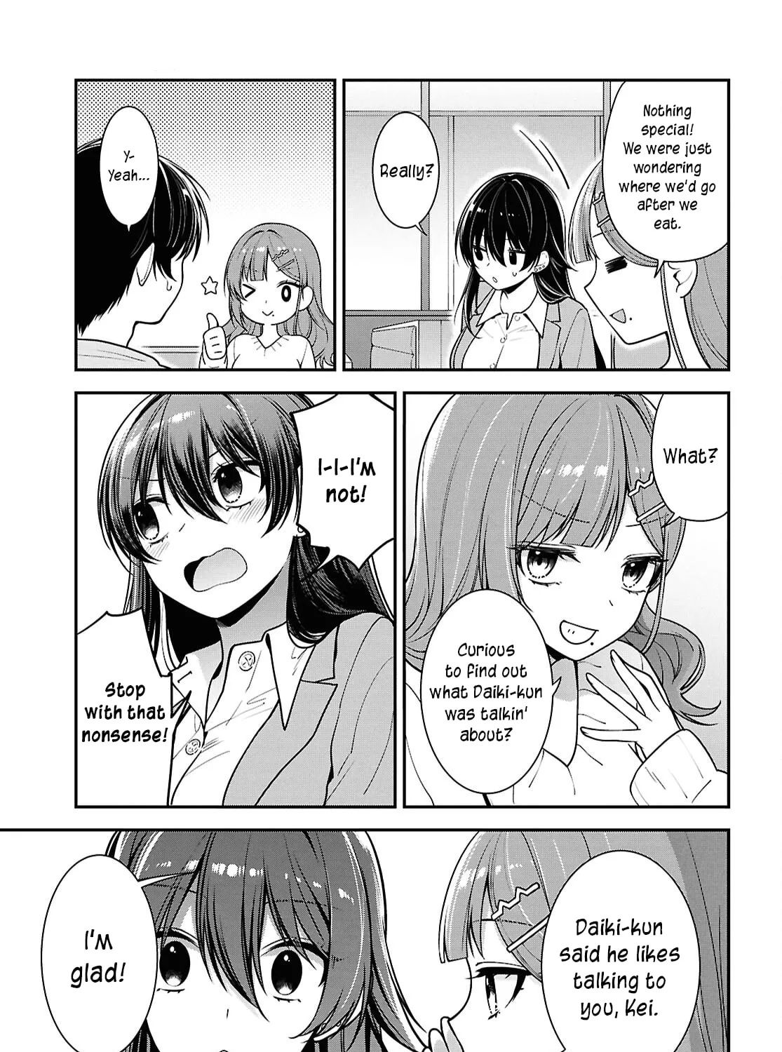 The Yankee Shimizu-san Sitting Next to Me Has Dyed Her Hair Black Chapter 5 page 54 - 