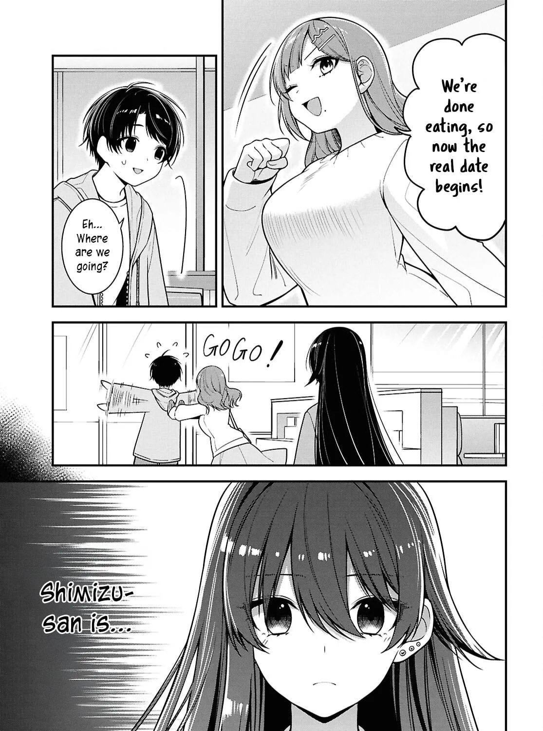 The Yankee Shimizu-san Sitting Next to Me Has Dyed Her Hair Black Chapter 5 page 58 - 