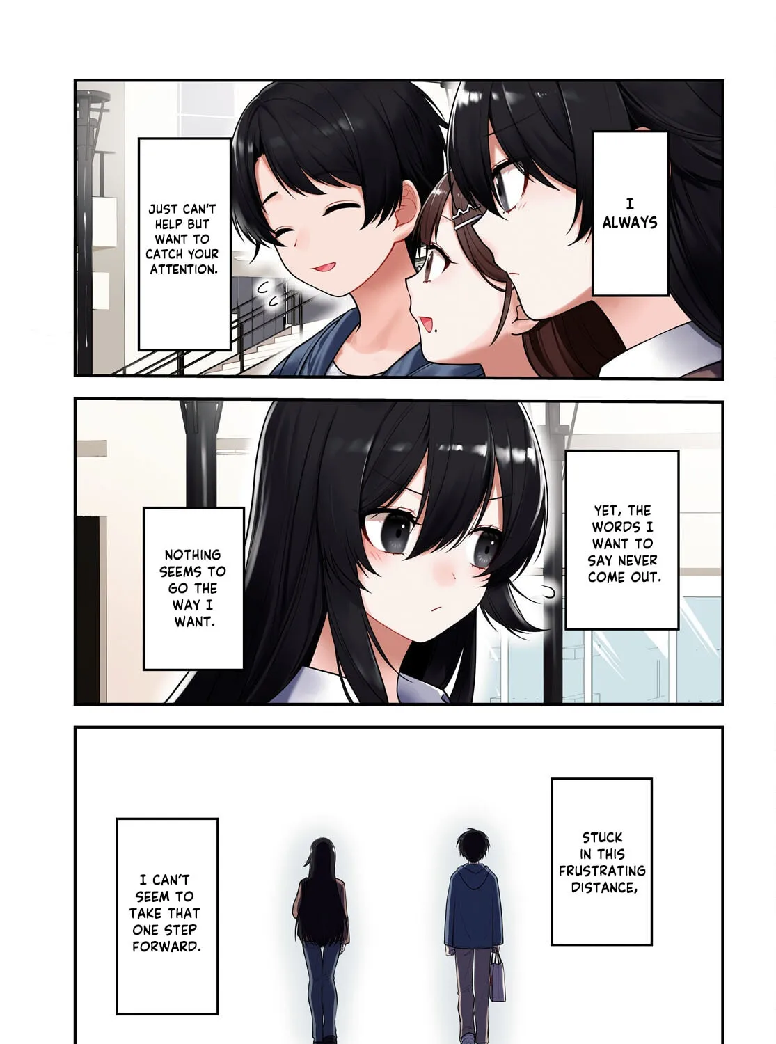 The Yankee Shimizu-san Sitting Next to Me Has Dyed Her Hair Black Chapter 6 page 3 - 