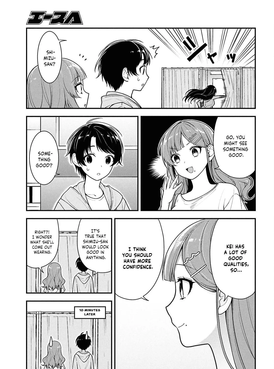 The Yankee Shimizu-san Sitting Next to Me Has Dyed Her Hair Black Chapter 6 page 22 - 