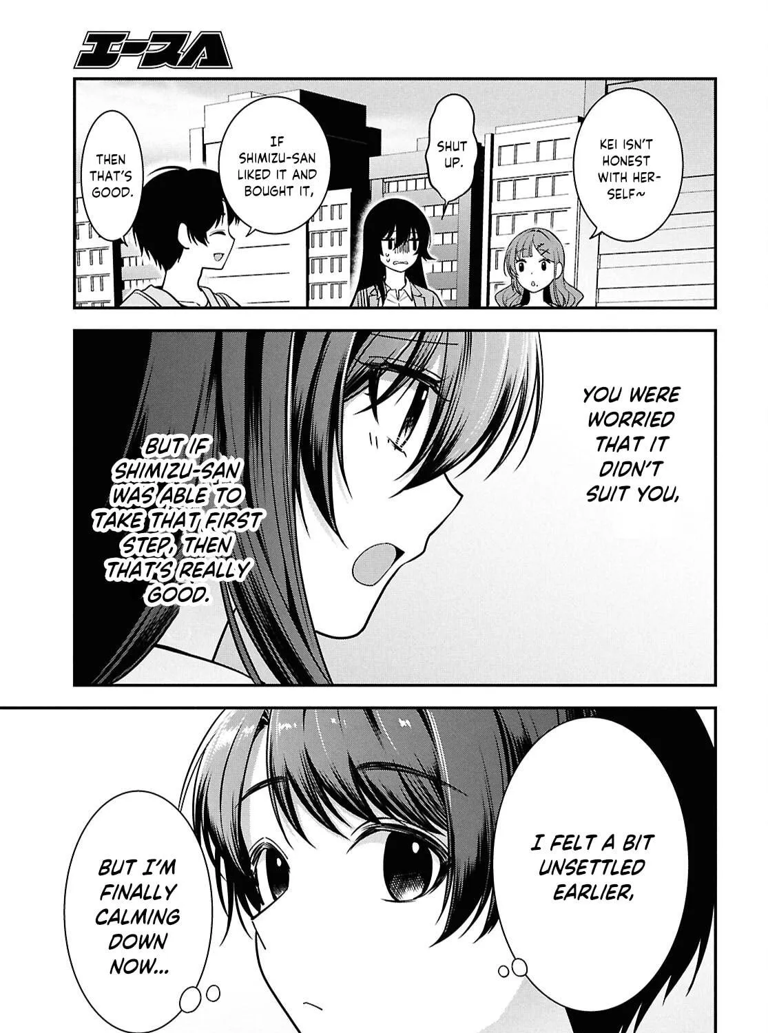 The Yankee Shimizu-san Sitting Next to Me Has Dyed Her Hair Black Chapter 6 page 48 - 