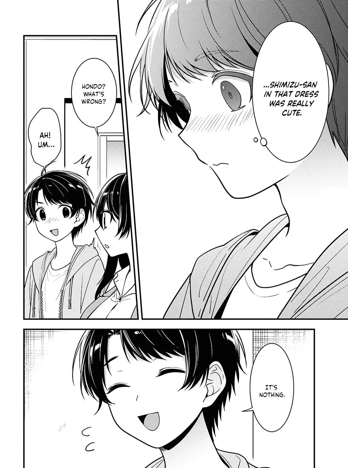 The Yankee Shimizu-san Sitting Next to Me Has Dyed Her Hair Black Chapter 6 page 50 - 