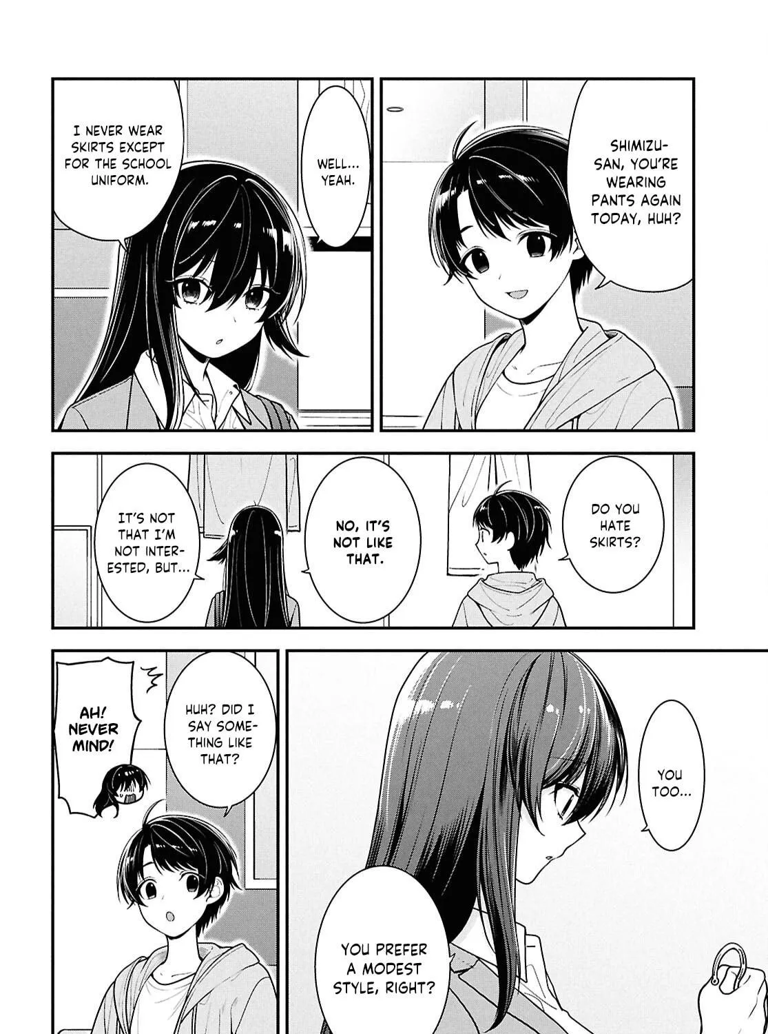 The Yankee Shimizu-san Sitting Next to Me Has Dyed Her Hair Black Chapter 6 page 8 - 