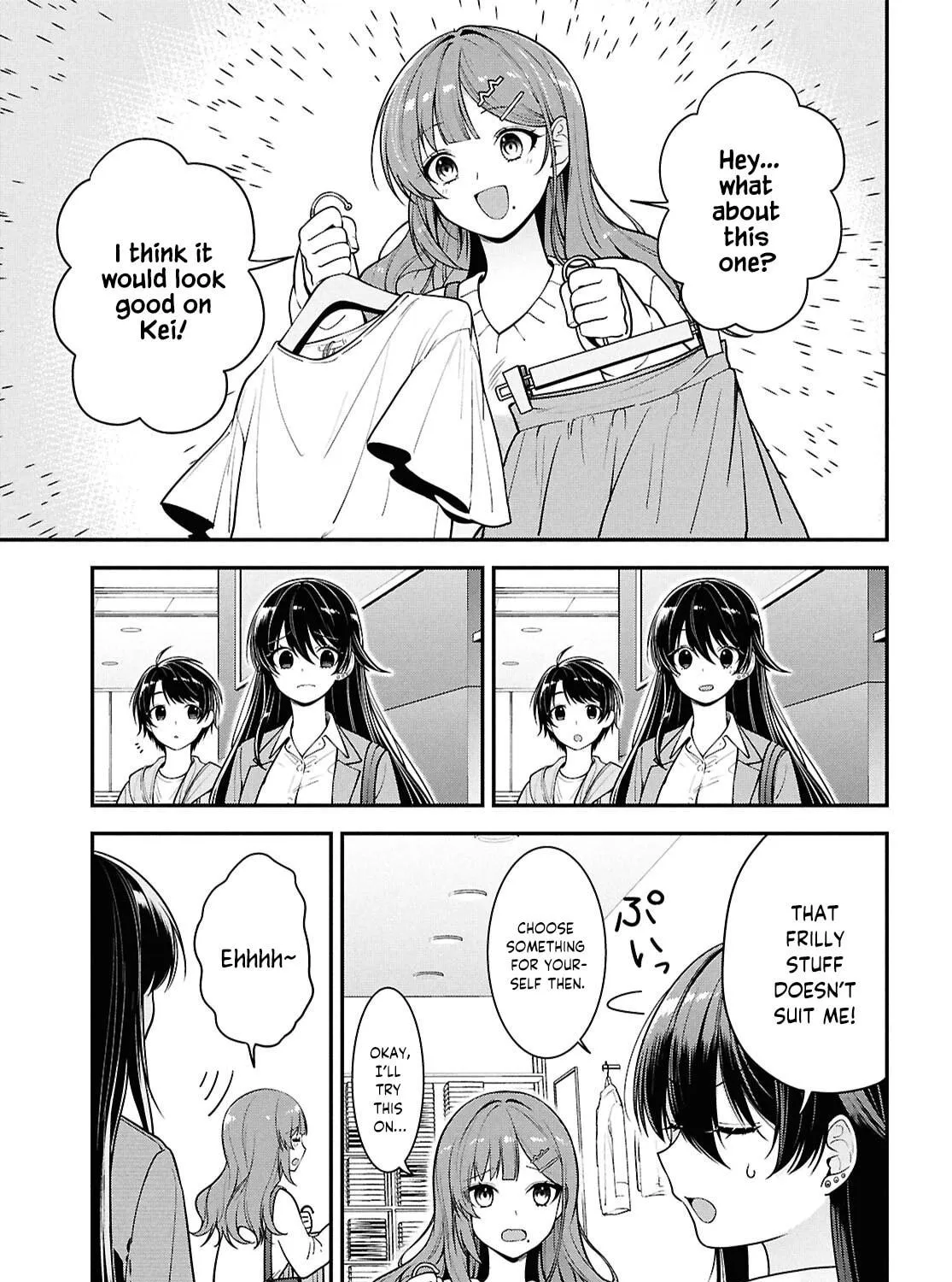 The Yankee Shimizu-san Sitting Next to Me Has Dyed Her Hair Black Chapter 6 page 10 - 