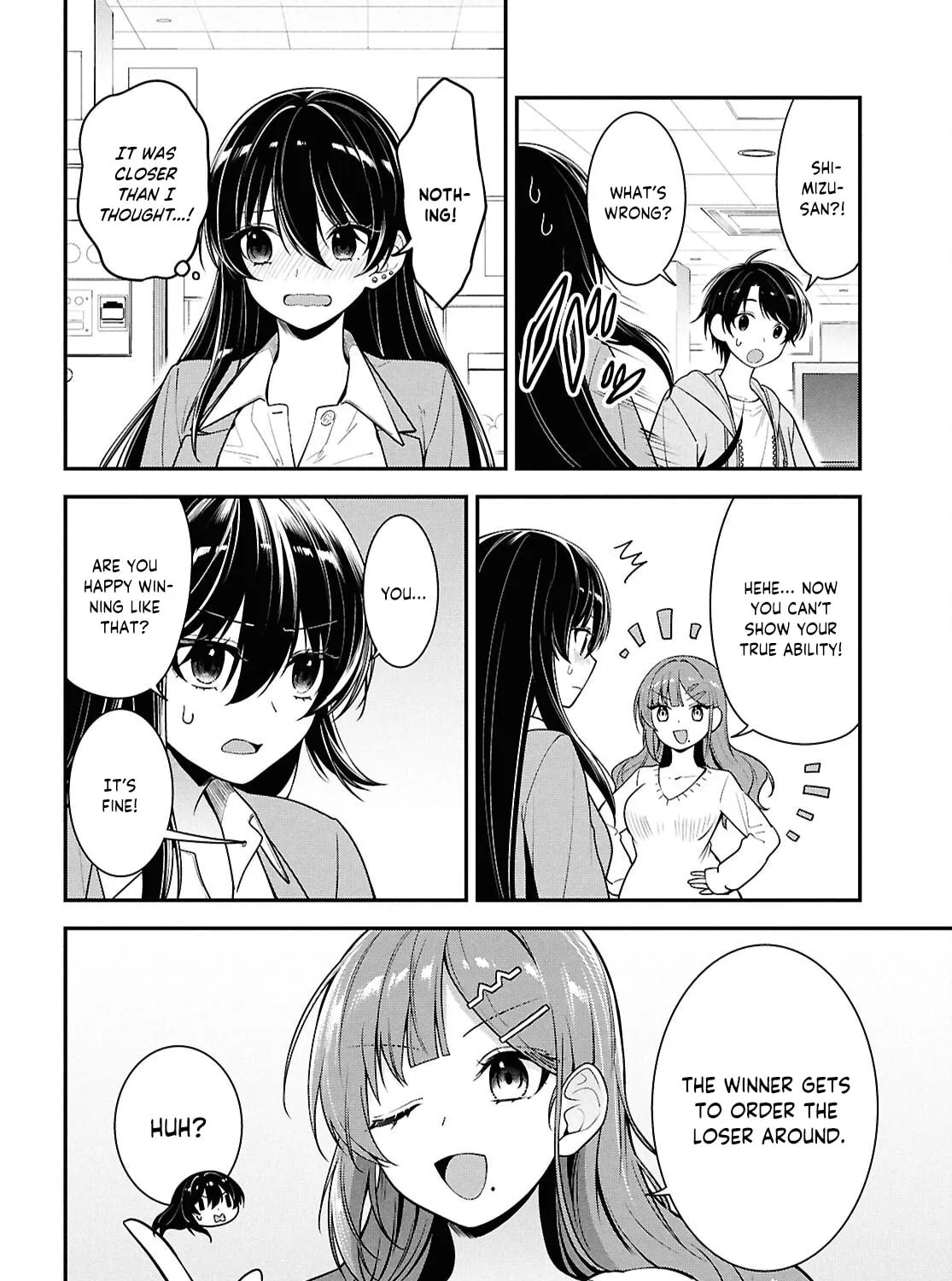 The Yankee Shimizu-san Sitting Next to Me Has Dyed Her Hair Black Chapter 7 page 20 - 