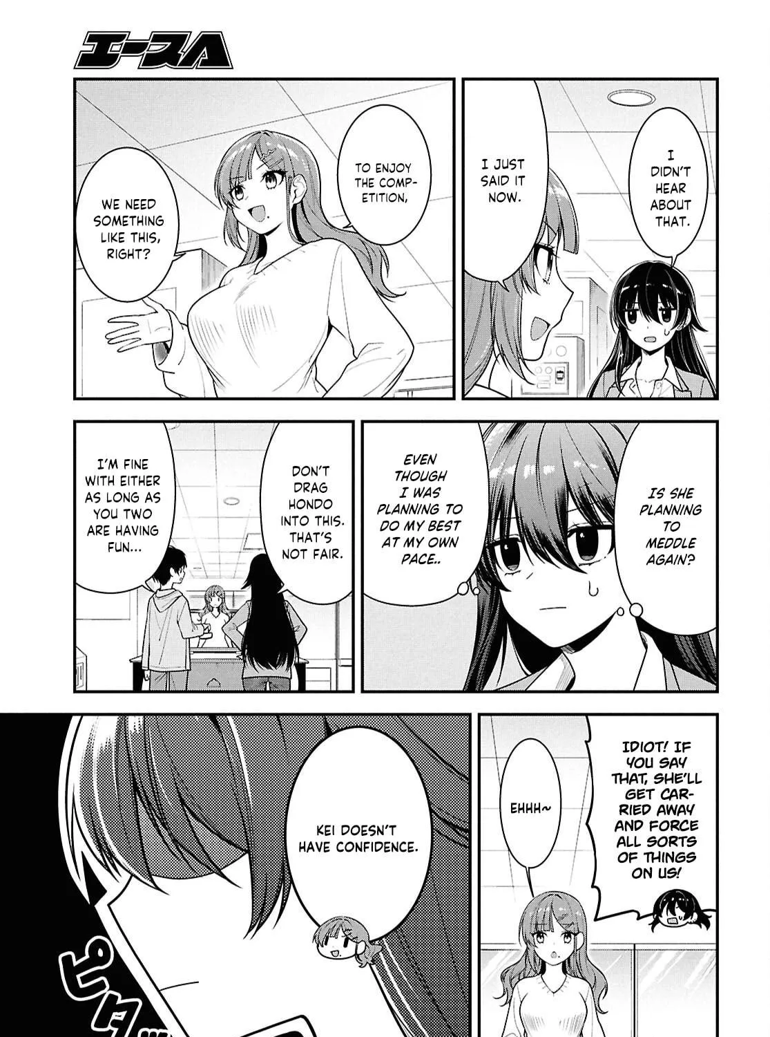 The Yankee Shimizu-san Sitting Next to Me Has Dyed Her Hair Black Chapter 7 page 22 - 