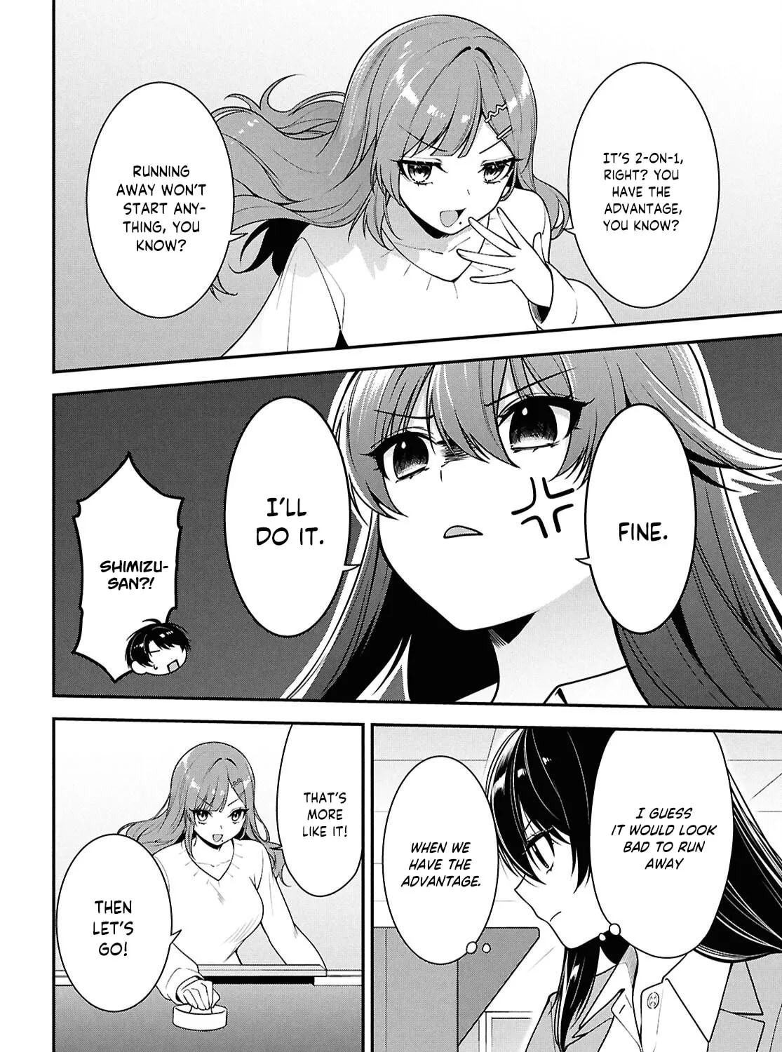 The Yankee Shimizu-san Sitting Next to Me Has Dyed Her Hair Black Chapter 7 page 24 - 