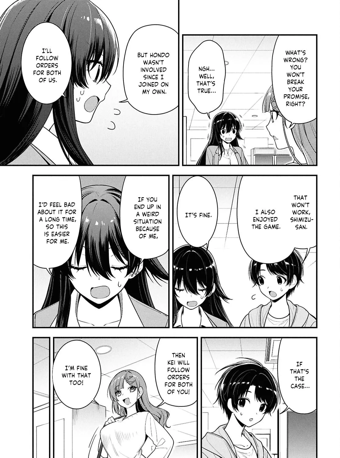 The Yankee Shimizu-san Sitting Next to Me Has Dyed Her Hair Black Chapter 7 page 30 - 