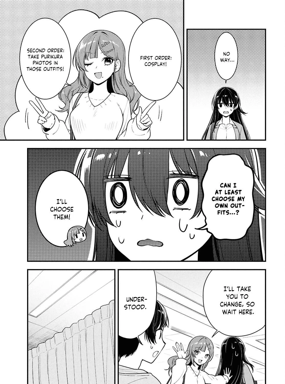 The Yankee Shimizu-san Sitting Next to Me Has Dyed Her Hair Black Chapter 7 page 34 - 