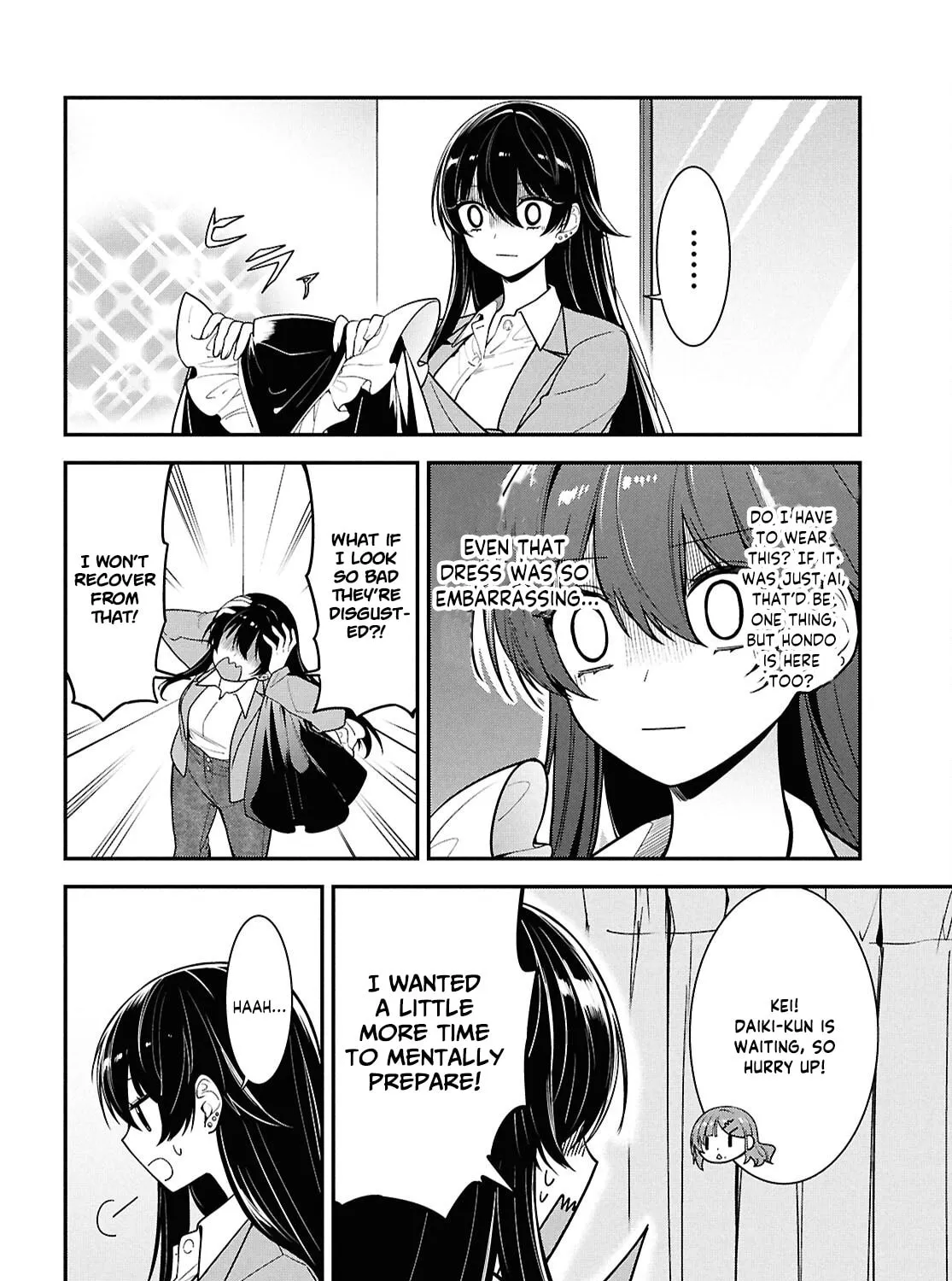 The Yankee Shimizu-san Sitting Next to Me Has Dyed Her Hair Black Chapter 7 page 36 - 