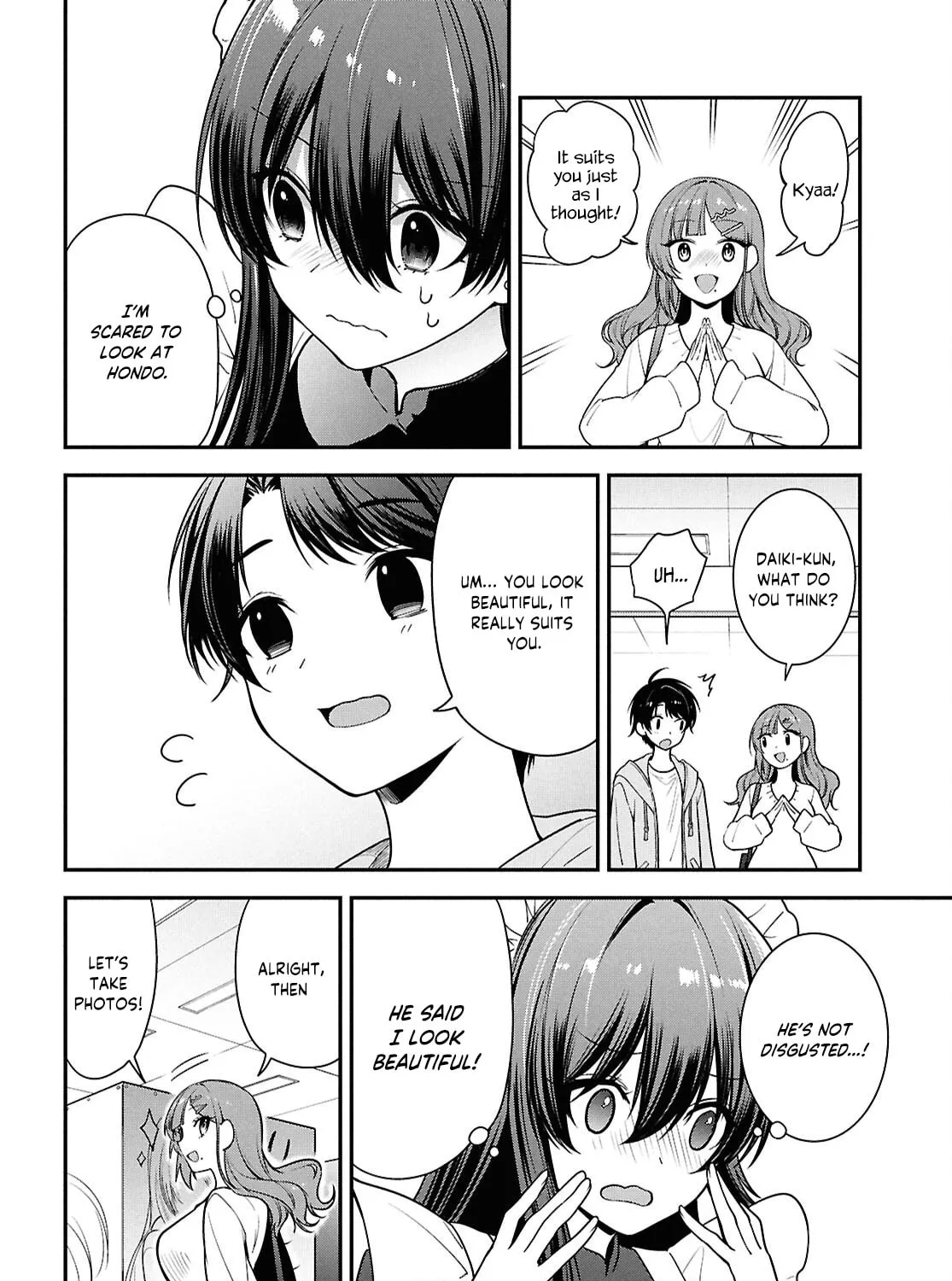 The Yankee Shimizu-san Sitting Next to Me Has Dyed Her Hair Black Chapter 7 page 42 - 