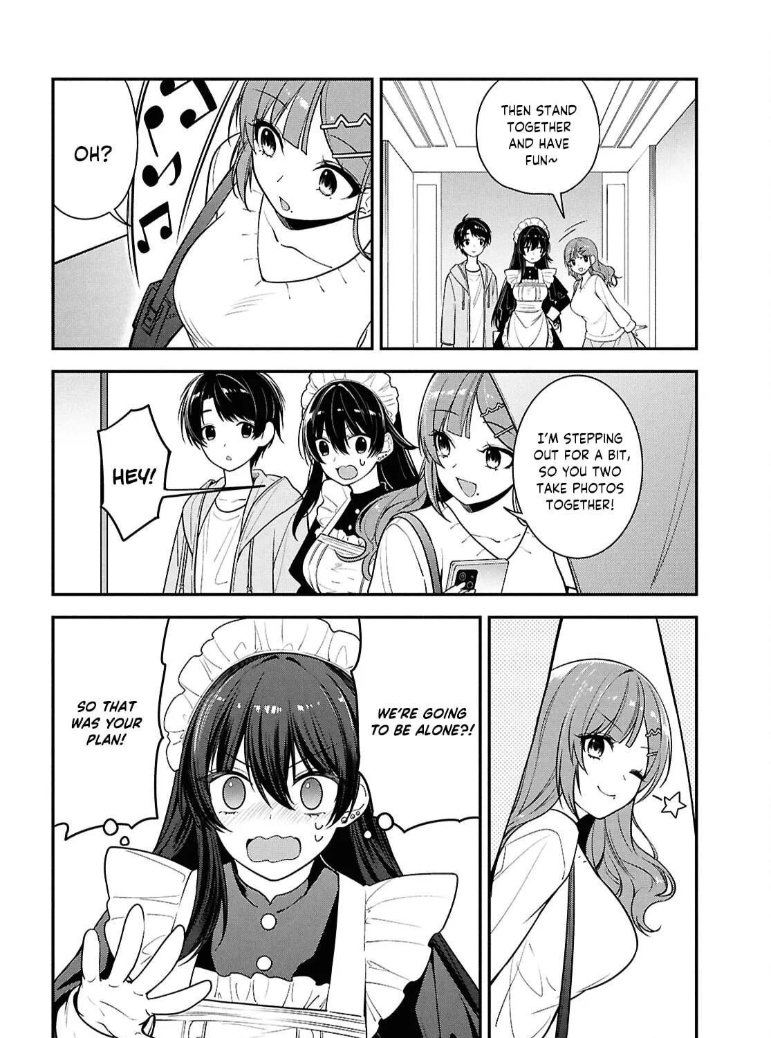 The Yankee Shimizu-san Sitting Next to Me Has Dyed Her Hair Black Chapter 7 page 46 - 