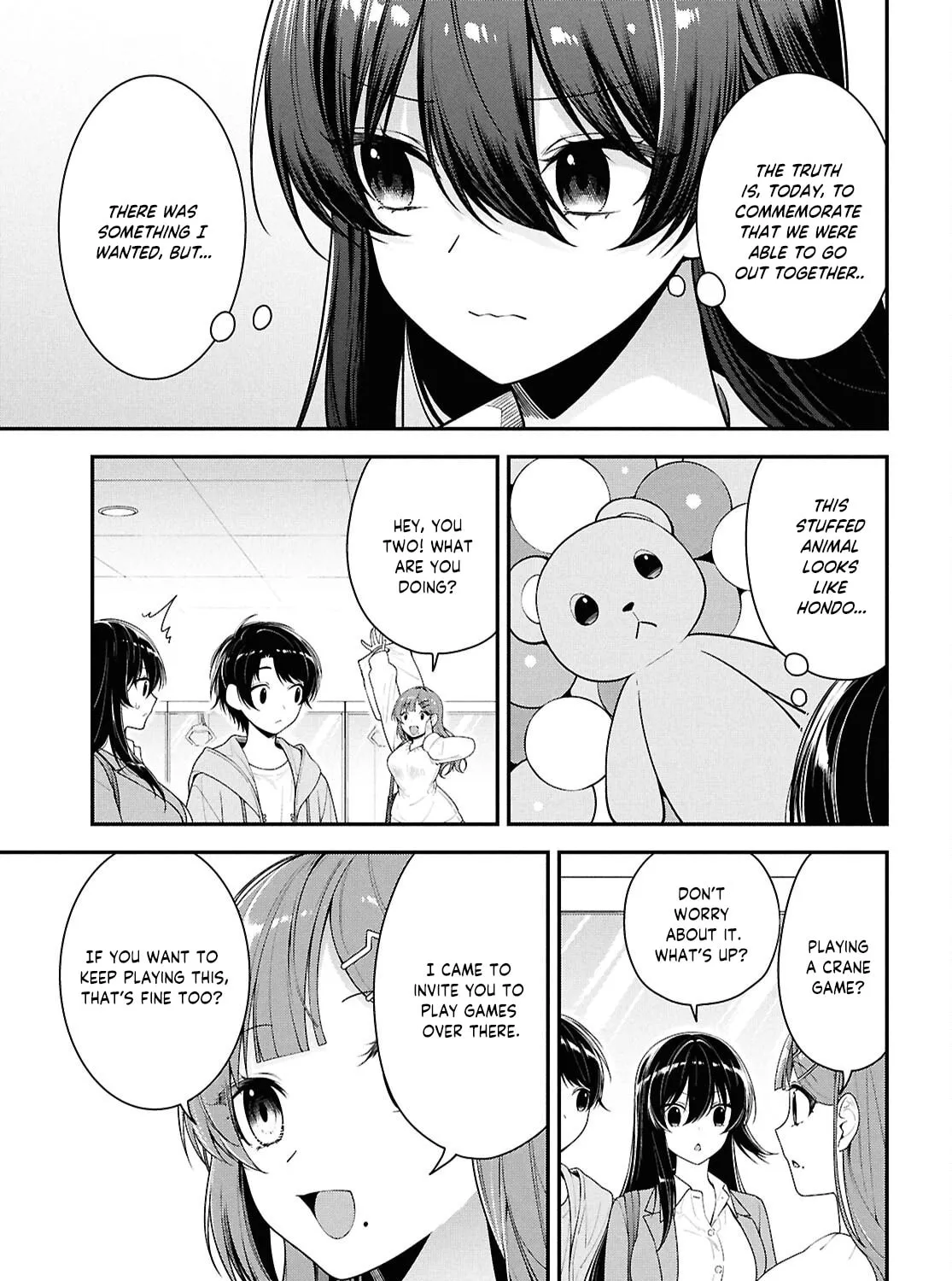 The Yankee Shimizu-san Sitting Next to Me Has Dyed Her Hair Black Chapter 7 page 6 - 
