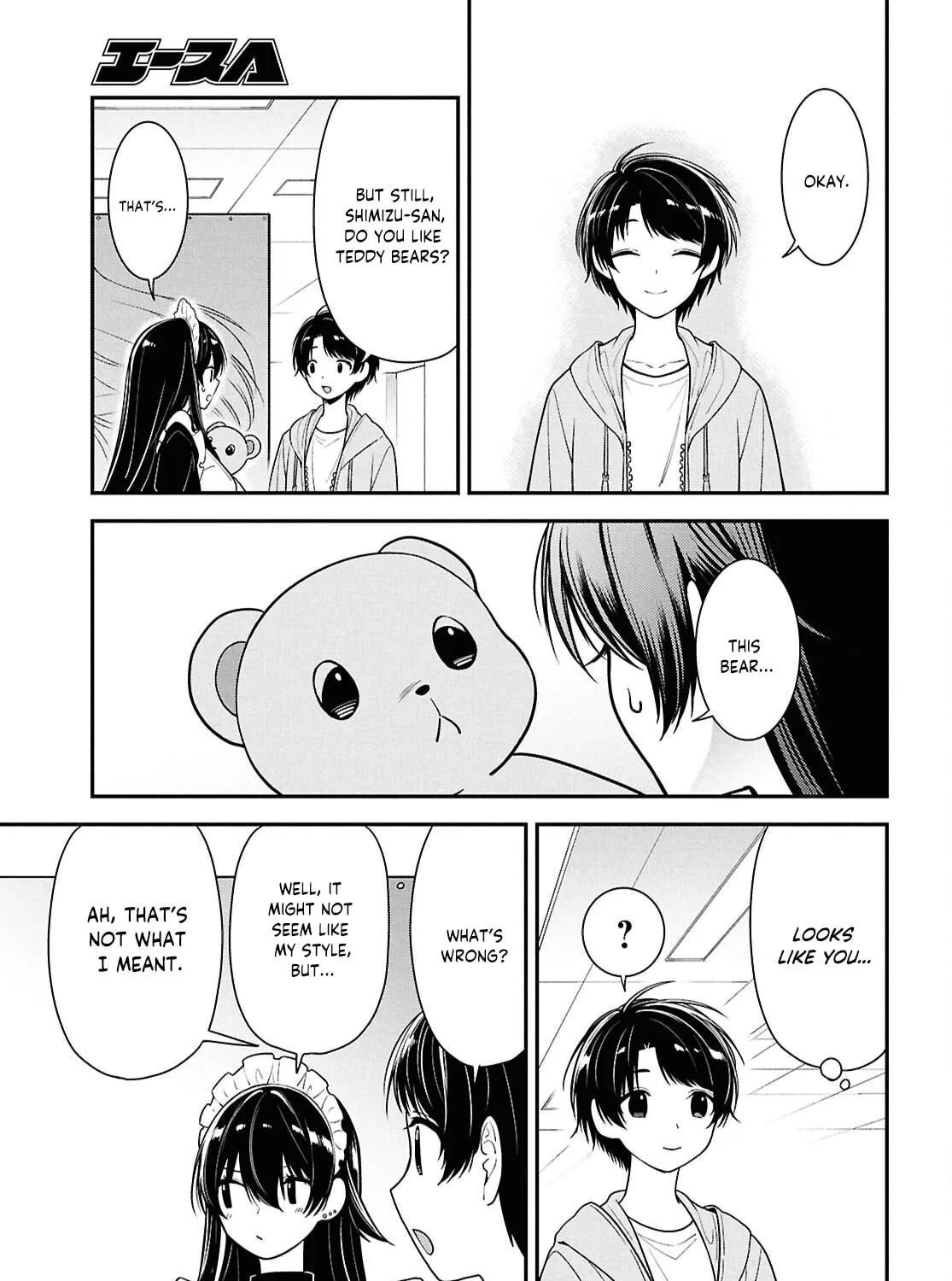 The Yankee Shimizu-san Sitting Next to Me Has Dyed Her Hair Black Chapter 7 page 60 - 