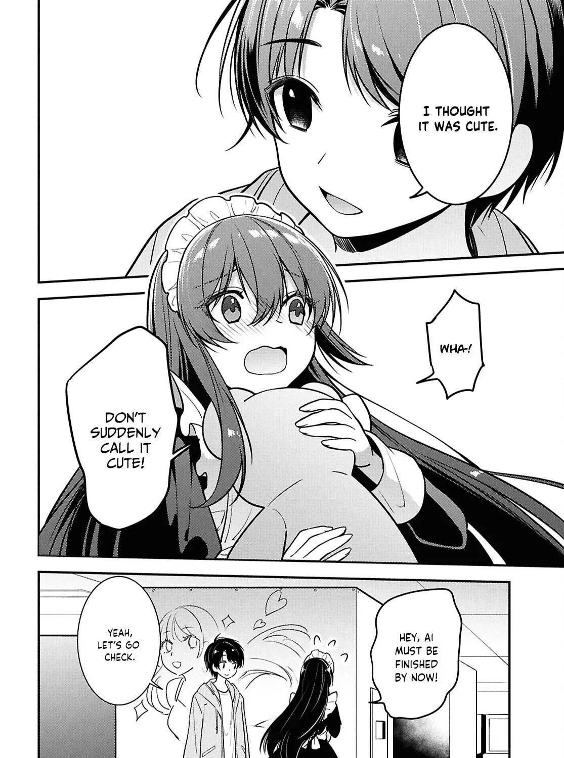 The Yankee Shimizu-san Sitting Next to Me Has Dyed Her Hair Black Chapter 7 page 62 - 