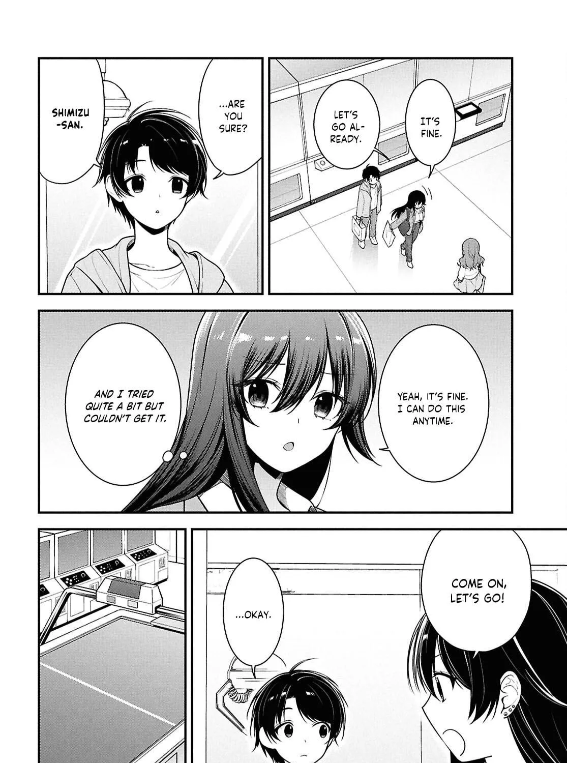 The Yankee Shimizu-san Sitting Next to Me Has Dyed Her Hair Black Chapter 7 page 8 - 