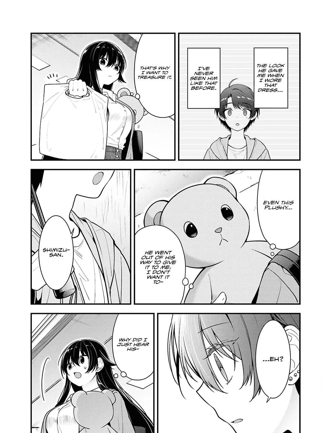 The Yankee Shimizu-san Sitting Next to Me Has Dyed Her Hair Black Chapter 8.1 page 19 - 