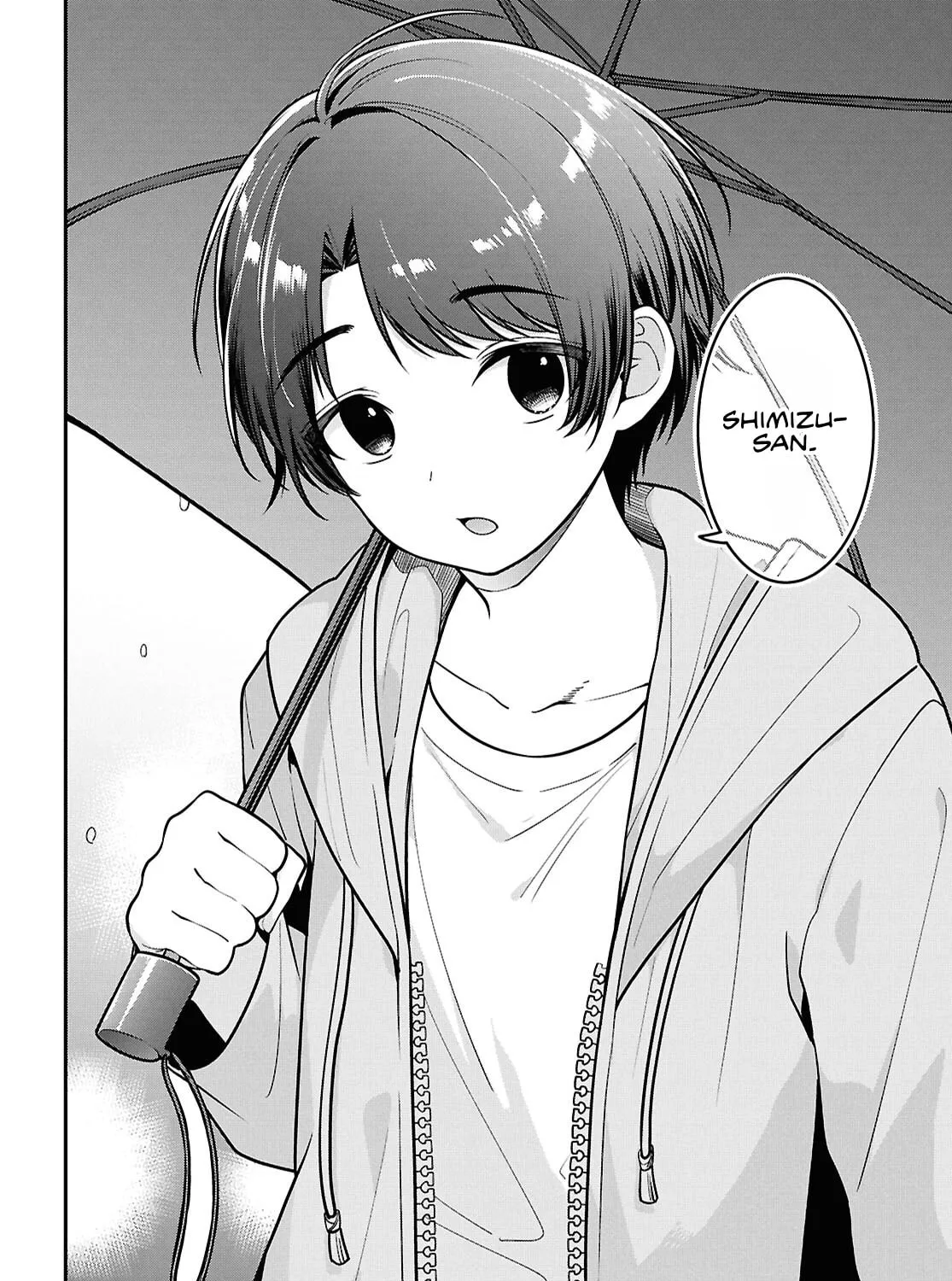 The Yankee Shimizu-san Sitting Next to Me Has Dyed Her Hair Black Chapter 8.1 page 21 - 