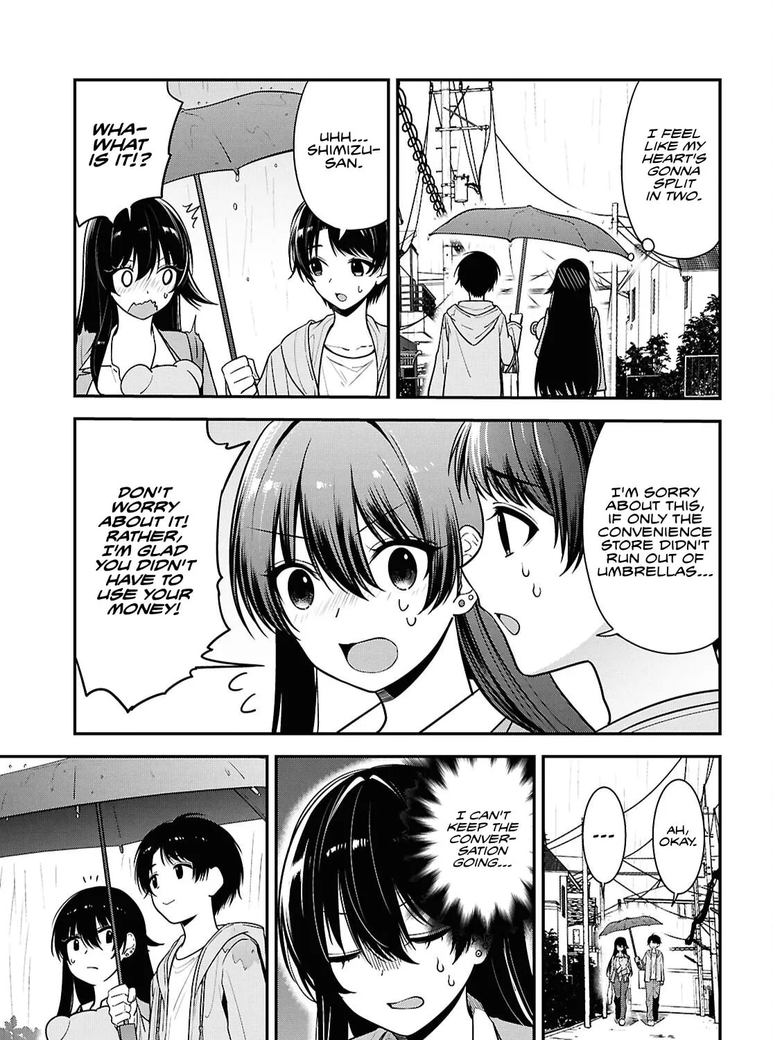 The Yankee Shimizu-san Sitting Next to Me Has Dyed Her Hair Black Chapter 8.1 page 27 - 