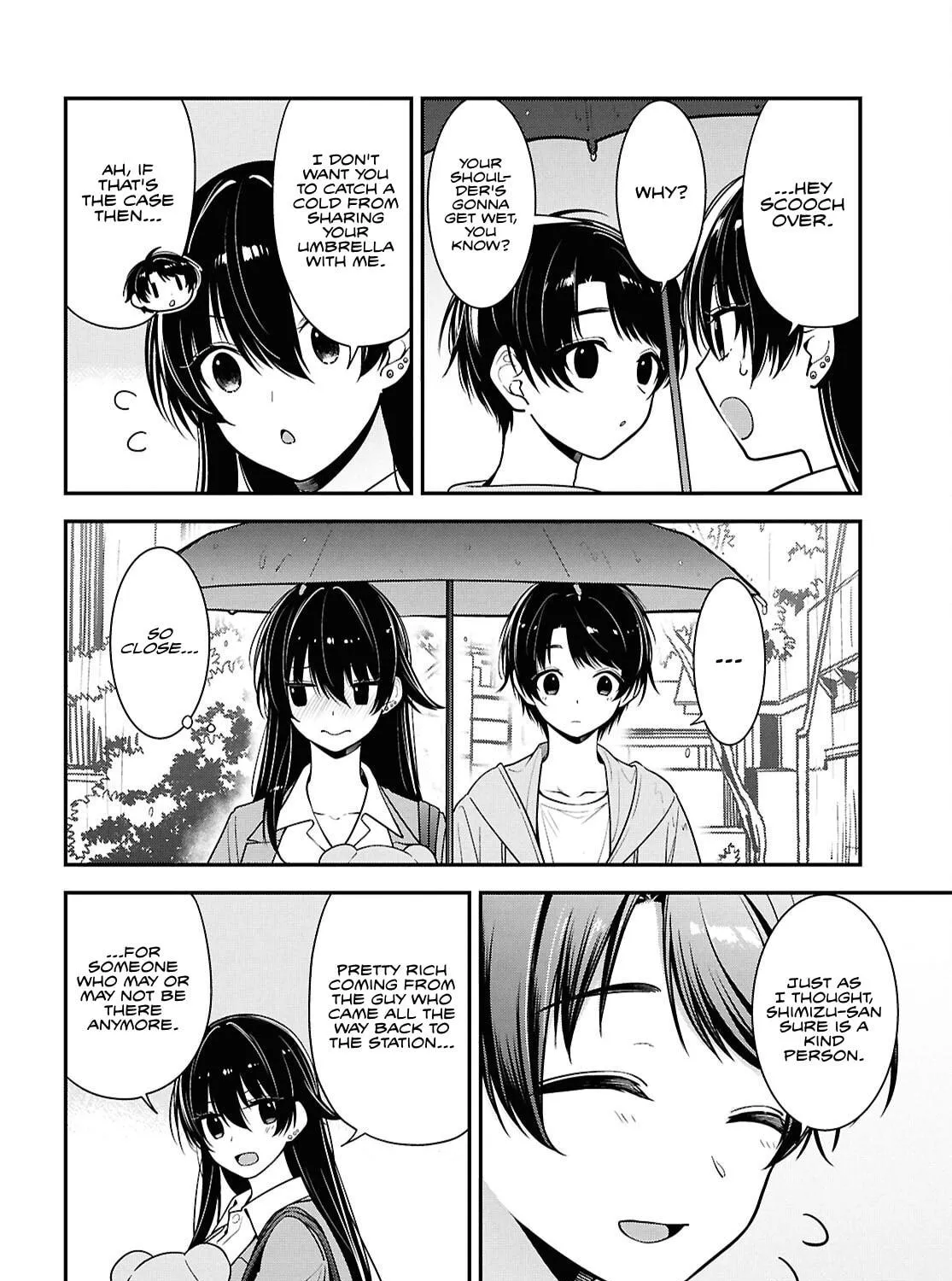 The Yankee Shimizu-san Sitting Next to Me Has Dyed Her Hair Black Chapter 8.1 page 29 - 