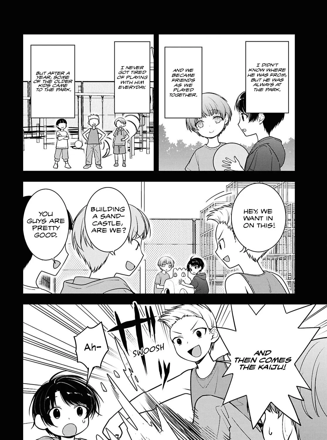 The Yankee Shimizu-san Sitting Next to Me Has Dyed Her Hair Black Chapter 8.1 page 33 - 