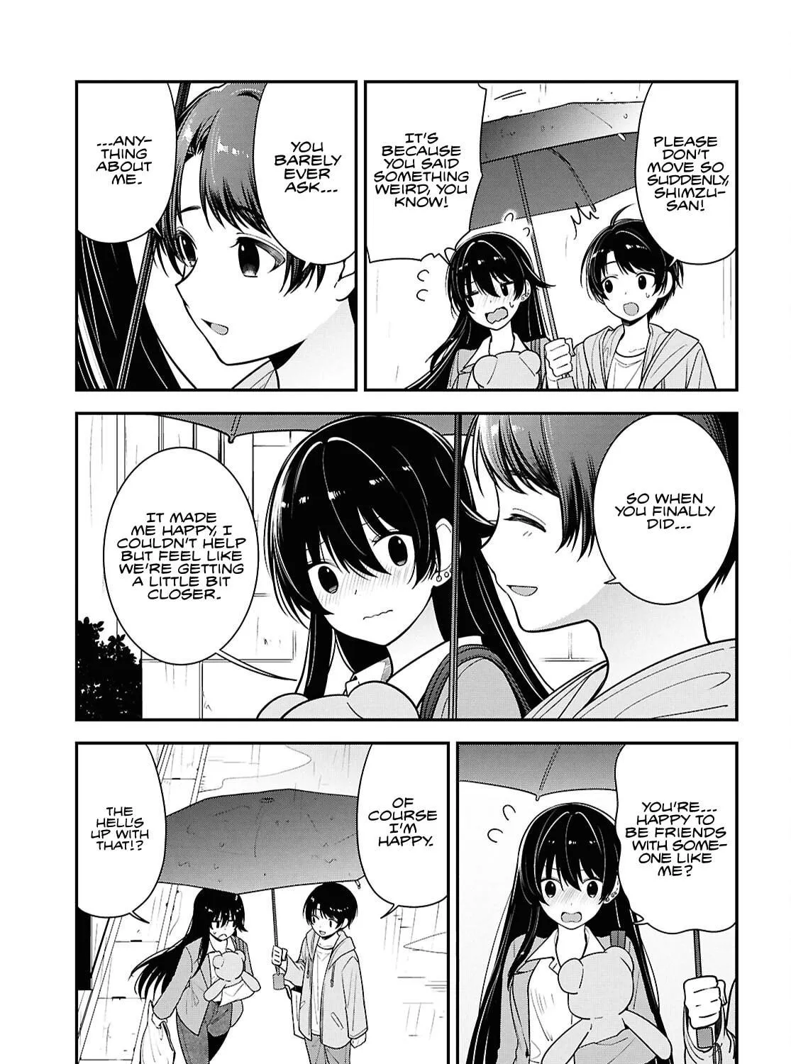 The Yankee Shimizu-san Sitting Next to Me Has Dyed Her Hair Black Chapter 8.2 page 11 - 