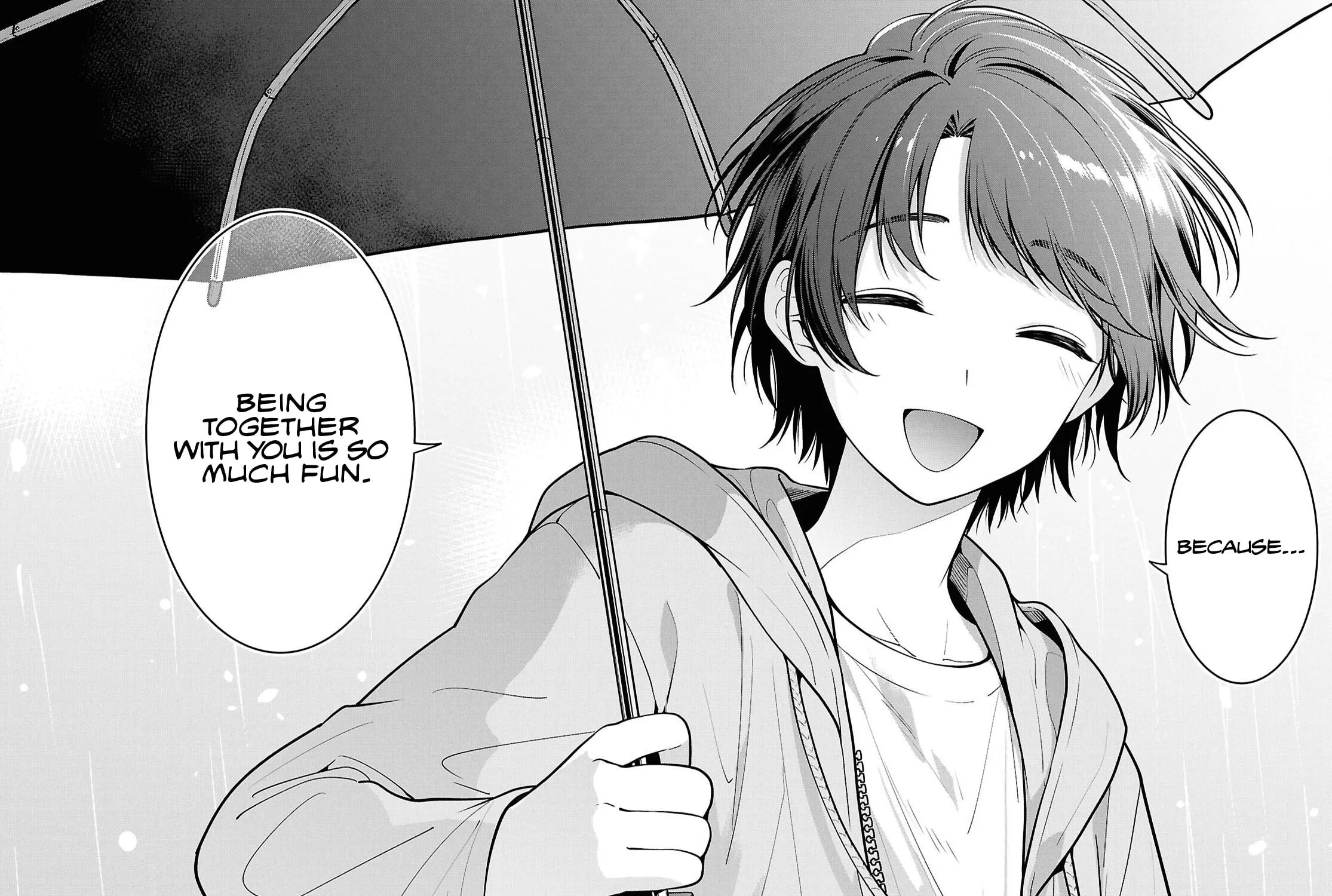 The Yankee Shimizu-san Sitting Next to Me Has Dyed Her Hair Black Chapter 8.2 page 13 - 