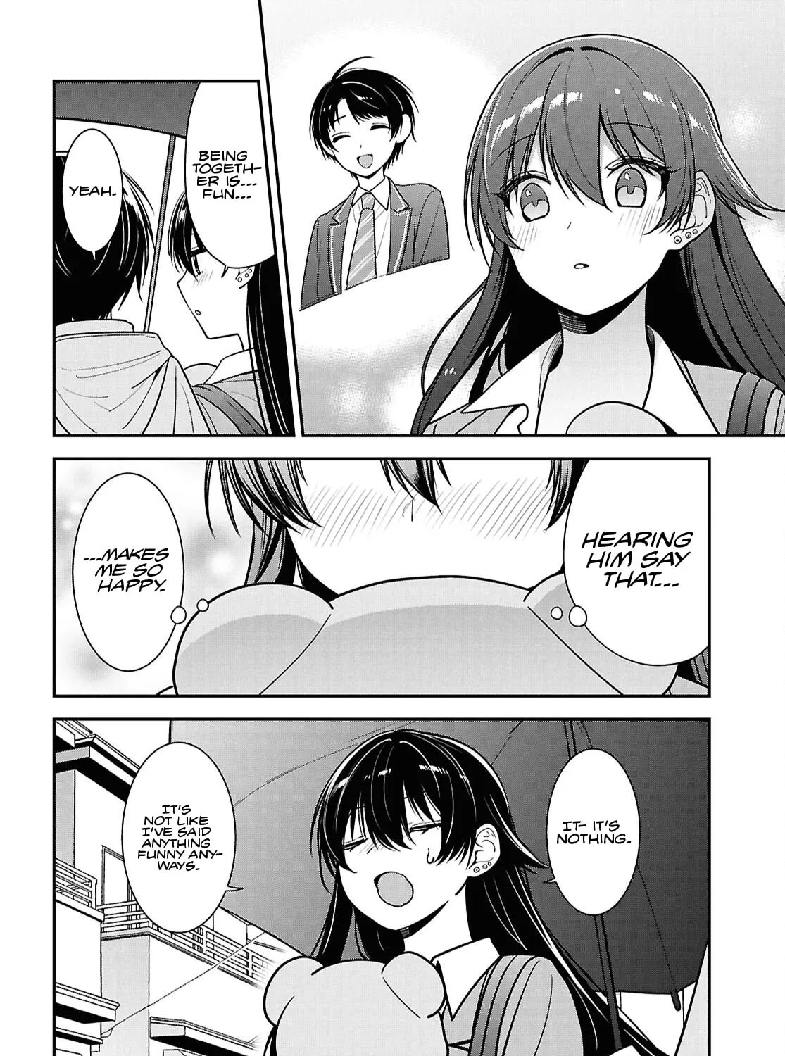 The Yankee Shimizu-san Sitting Next to Me Has Dyed Her Hair Black Chapter 8.2 page 15 - 